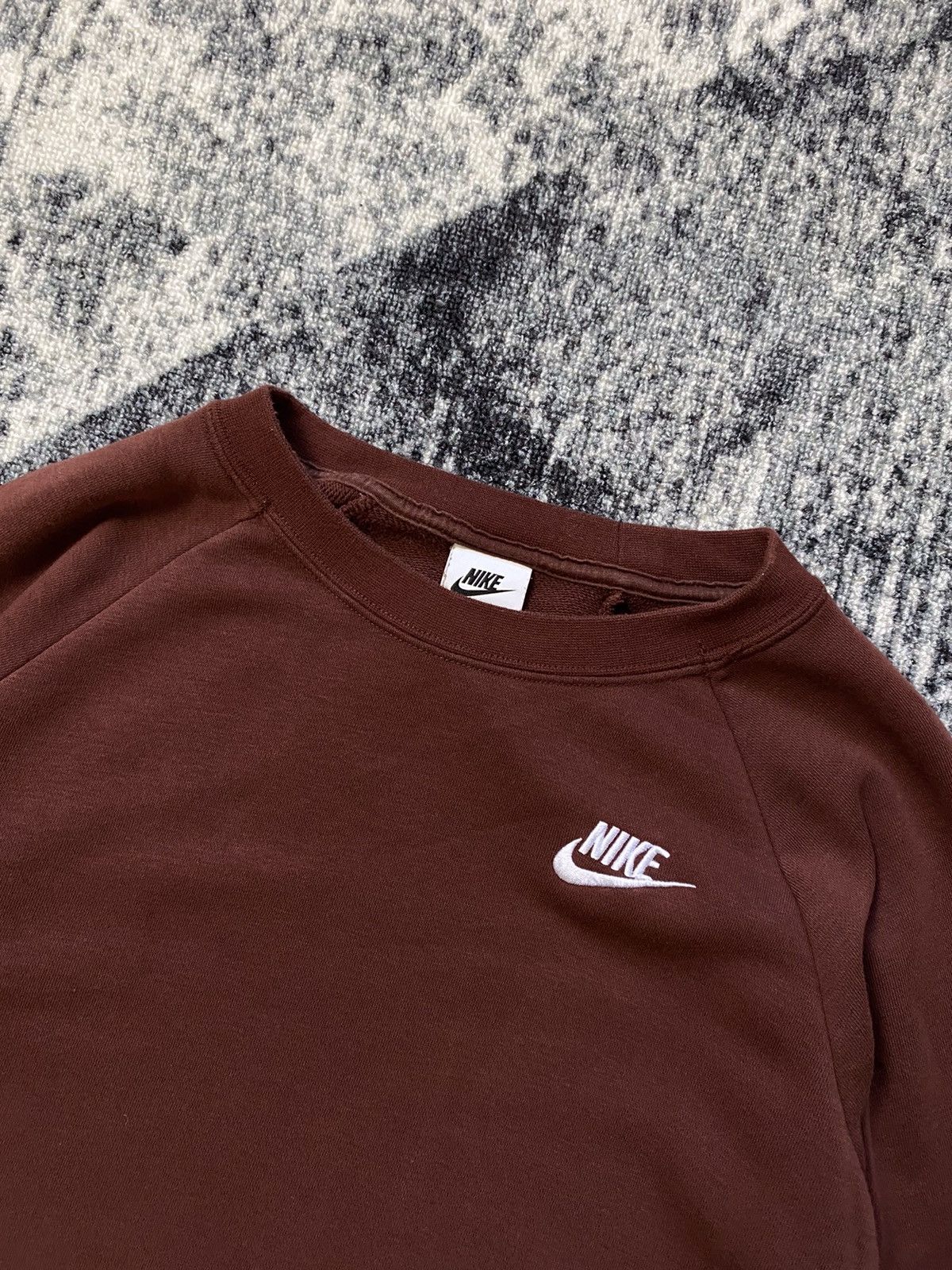 Nike Vintage Nike Sweatshirts Swoosh Drill Y2K STYLE 90s Size S / US 4 / IT 40 - 3 Thumbnail