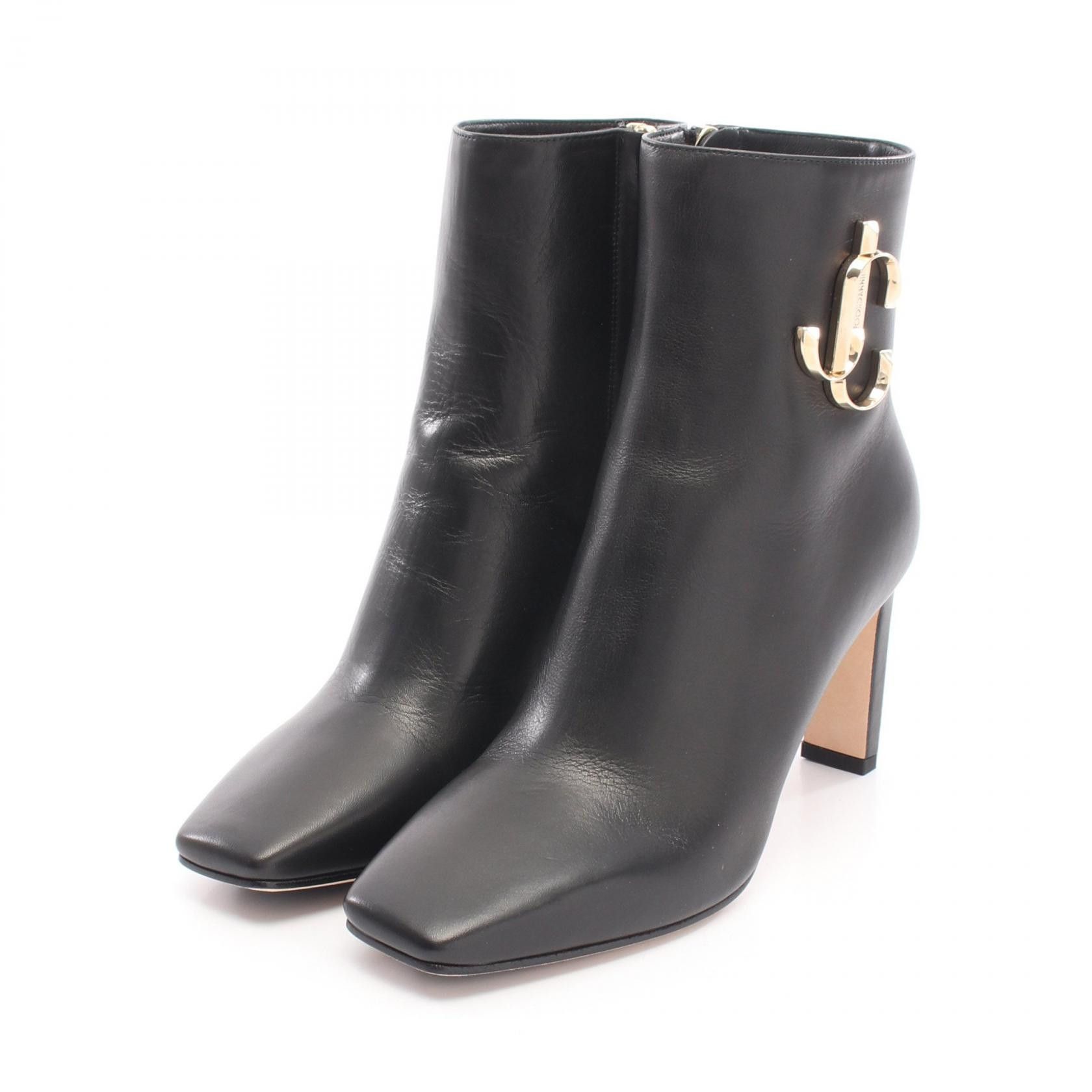 Jimmy Choo Jimmy Choo Jimmy Choo MINORI Leather Boots Leather Shoes DUTY FREE for USA Size ONE SIZE - 1 Thumbnail