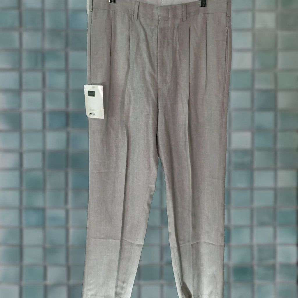 Farah Farah Brand Farah Clothing Co Mens Dress Pants Size 34 X32 Beige Regular Rise High Flat Front Cords Straight Pants Size US 34 / EU 50 - 1 Thumbnail