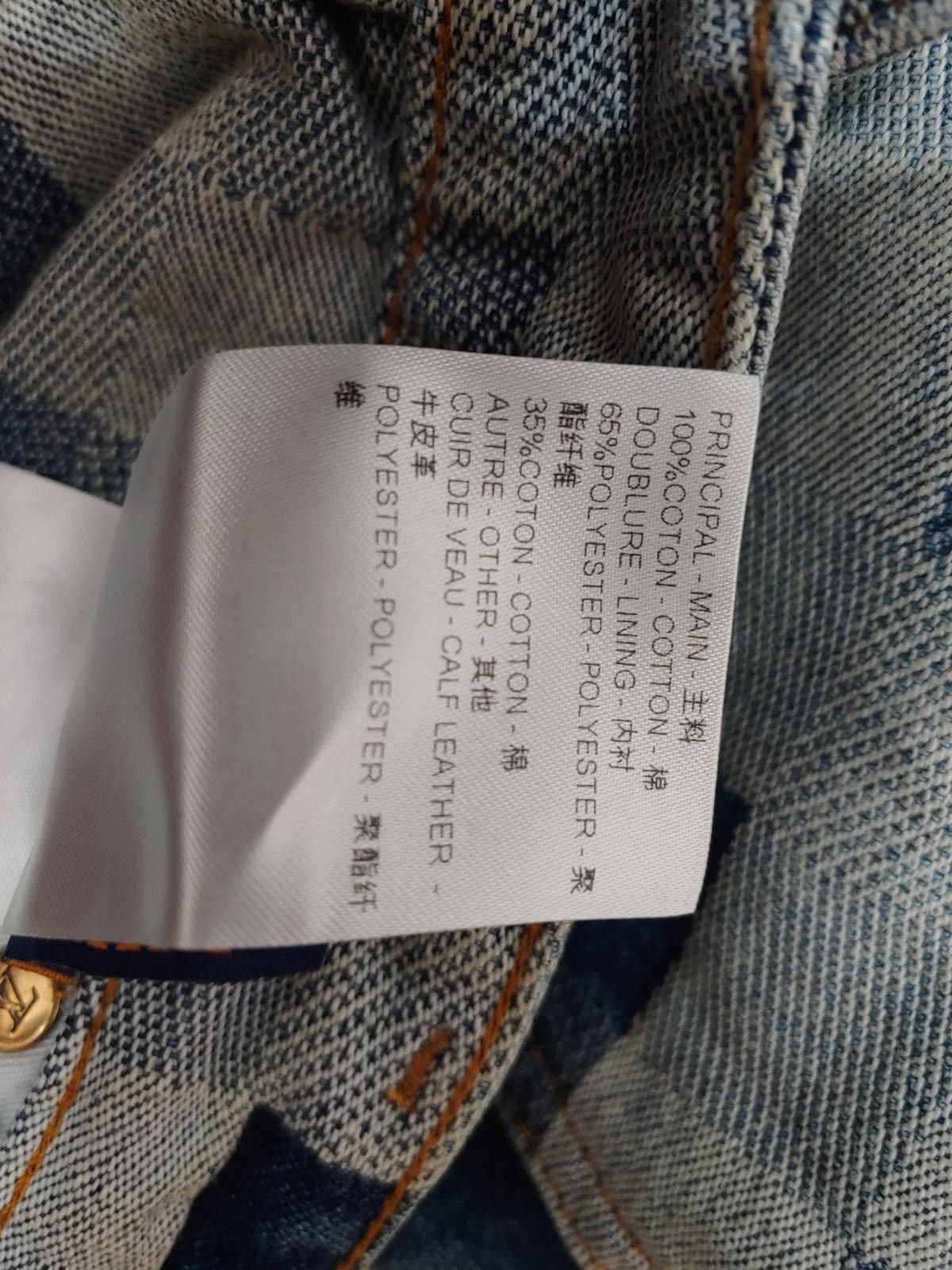 Louis Vuitton Louis Vuitton Damoflage Skate Jeans in Light/Medium Wash Size US 34 / EU 50 - 7 Thumbnail