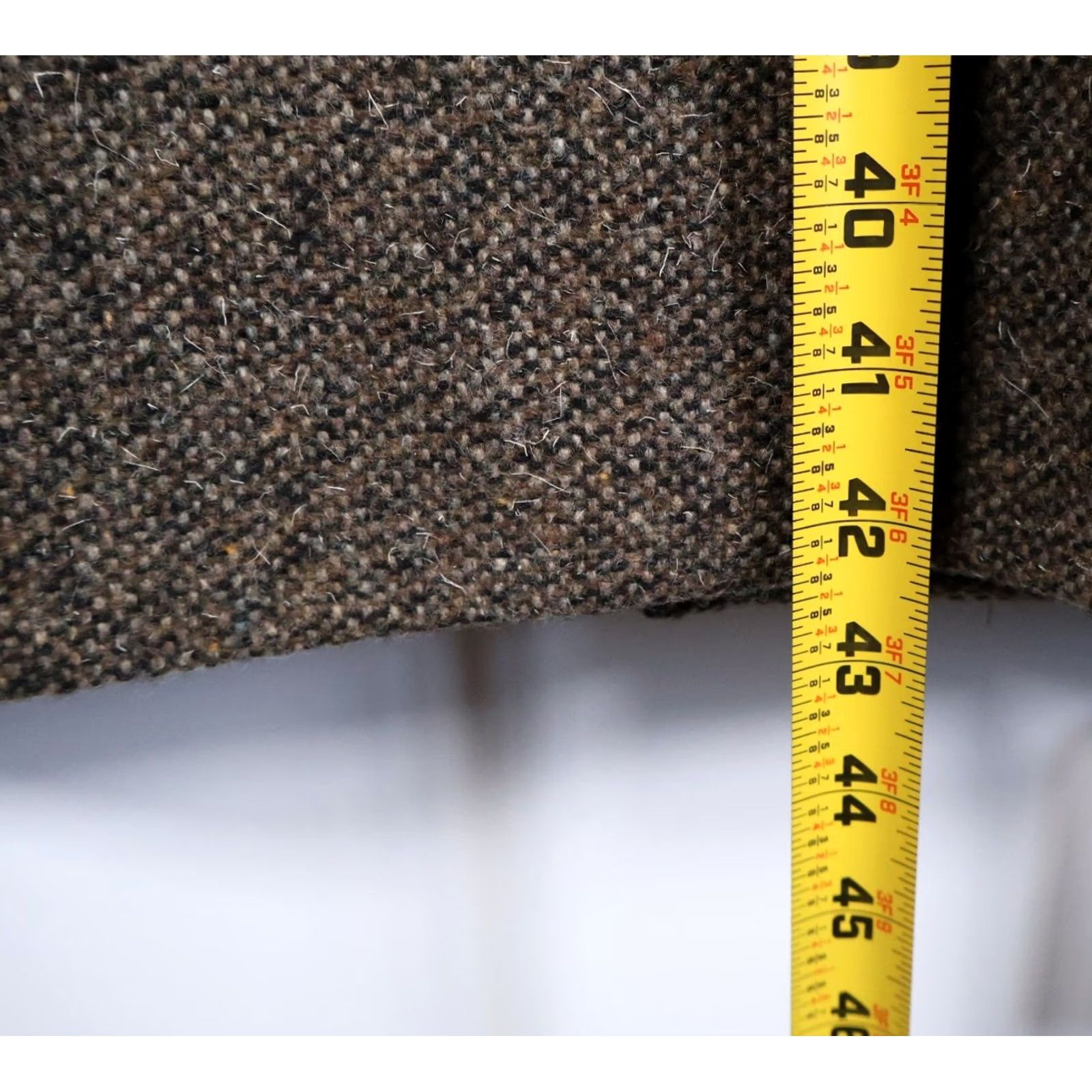Vintage VINTAGE Overcoat Coat Wool 44 Brown Tweed Raglan Sleeves 80s Men’s Regular Long Size US S / EU 44-46 / 1 - 7 Thumbnail