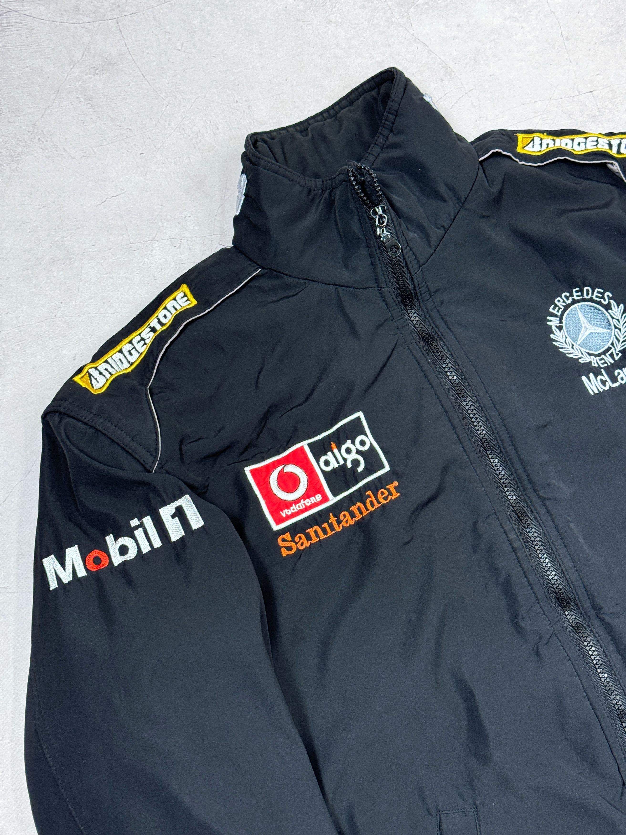 Formula 1 × Mercedes-Benz Vintage Mercedes Benz Racing Jacket Santander McLaren Size US M / EU 48-50 / 2 - 2 Thumbnail