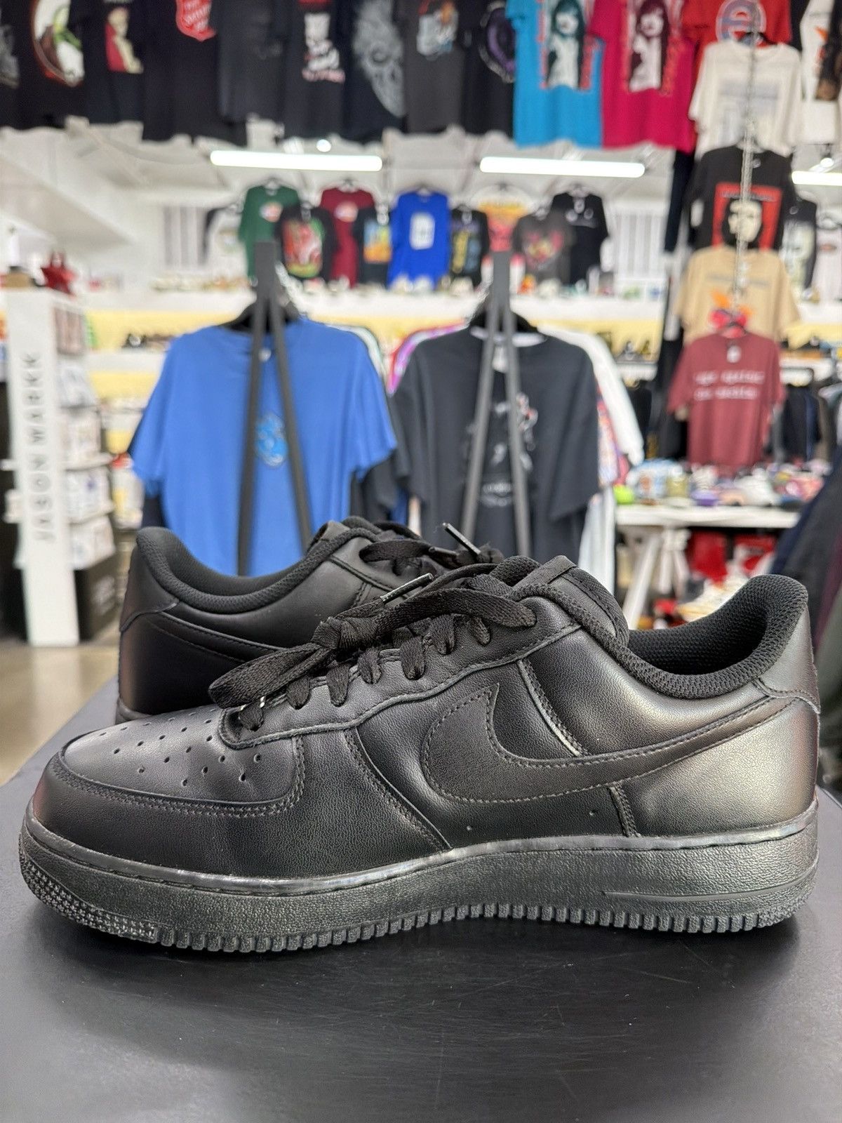 Nike Nike Air Force 1 Low Black Size 10 (2021) Size US 10 / EU 43 - 4 Thumbnail