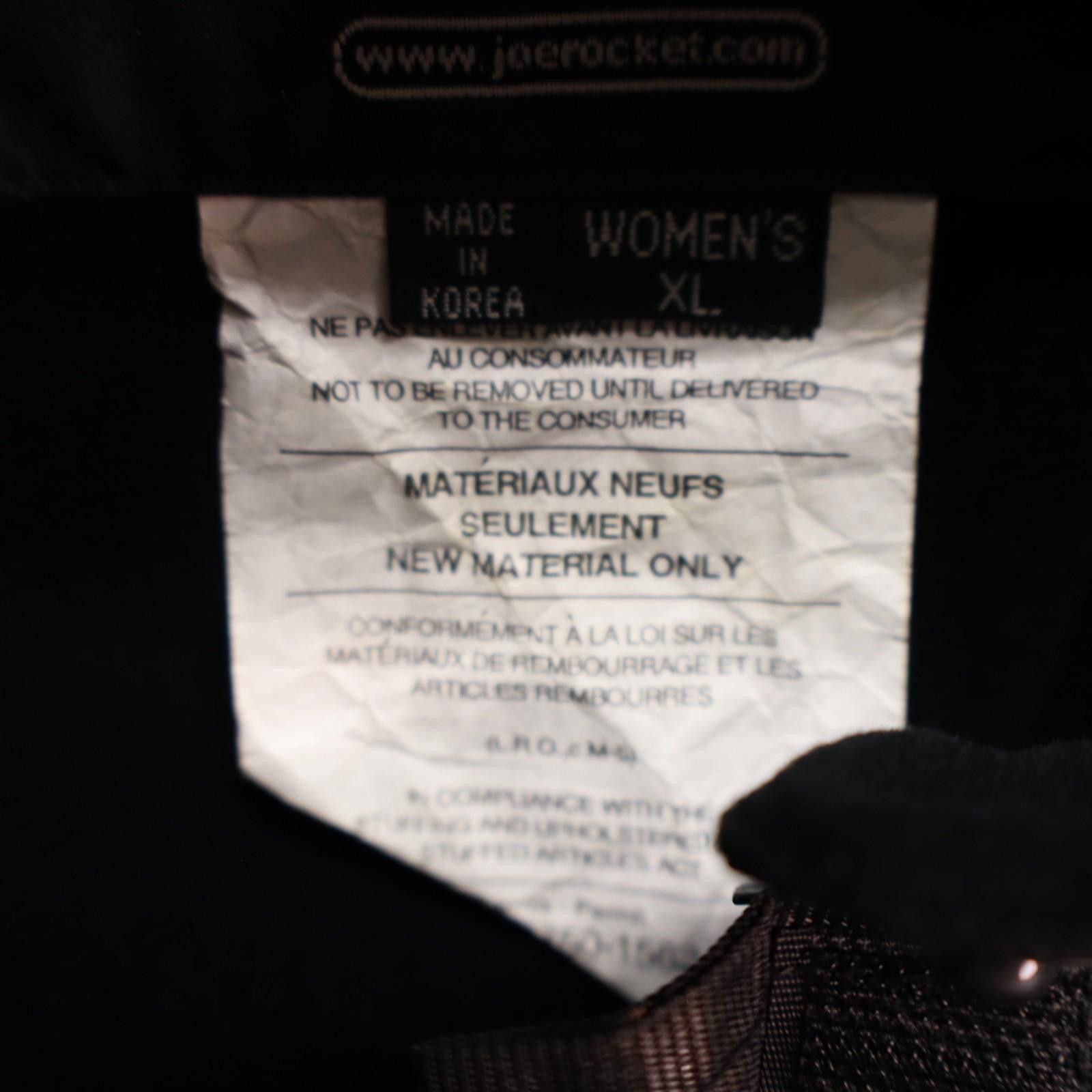 Joe Rocket Joe Rocket Black Dry Tech Waterproof Liner Woman XL Size ONE SIZE - 4 Thumbnail