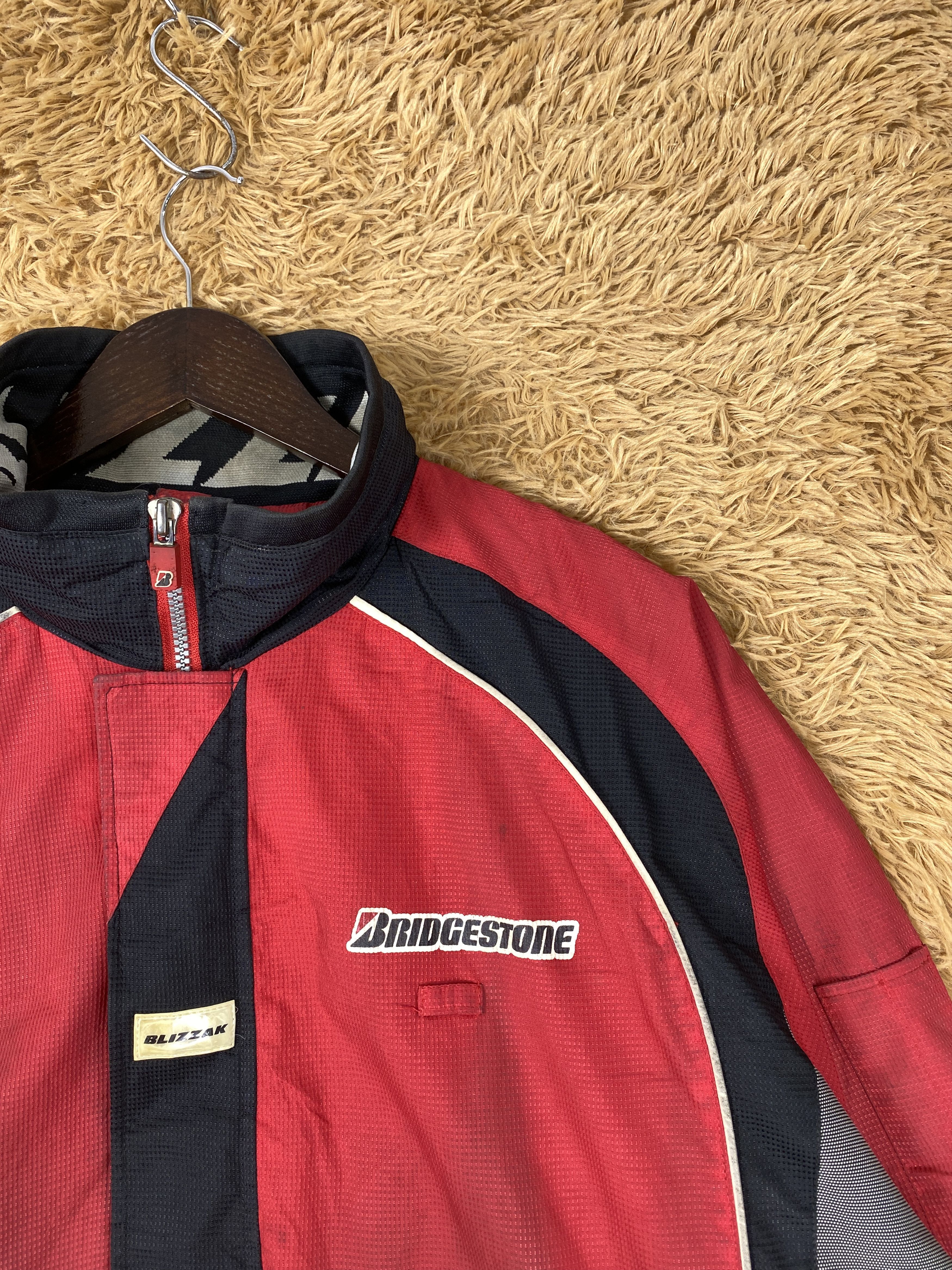 Japanese Brand Vintage Blizzak Bridgestone Racing Jacket J2135 Size US L / EU 52-54 / 3 - 5 Thumbnail