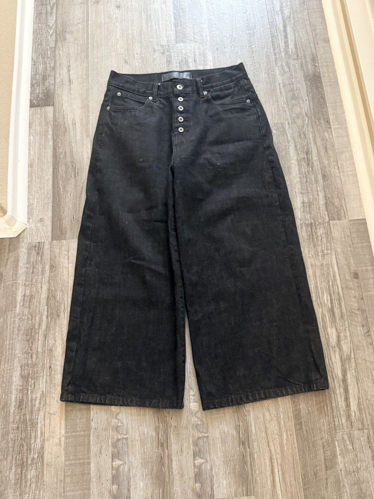 No Faith Studios Baggy Raw Denim