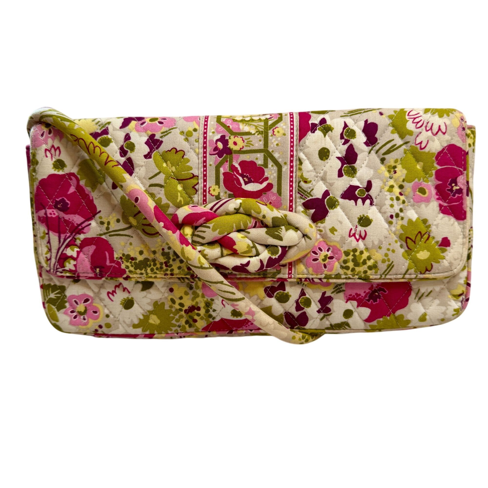 Vera Bradley Knot Just a Clutch Shoulder Quilted Handed Handbag Floral Size ONE SIZE - 1 Thumbnail