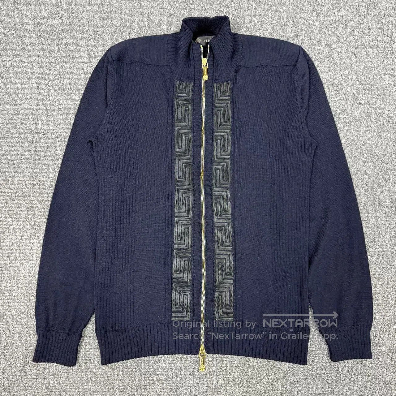Versace versace knit zip. Size US M / EU 48-50 / 2 - 1 Thumbnail