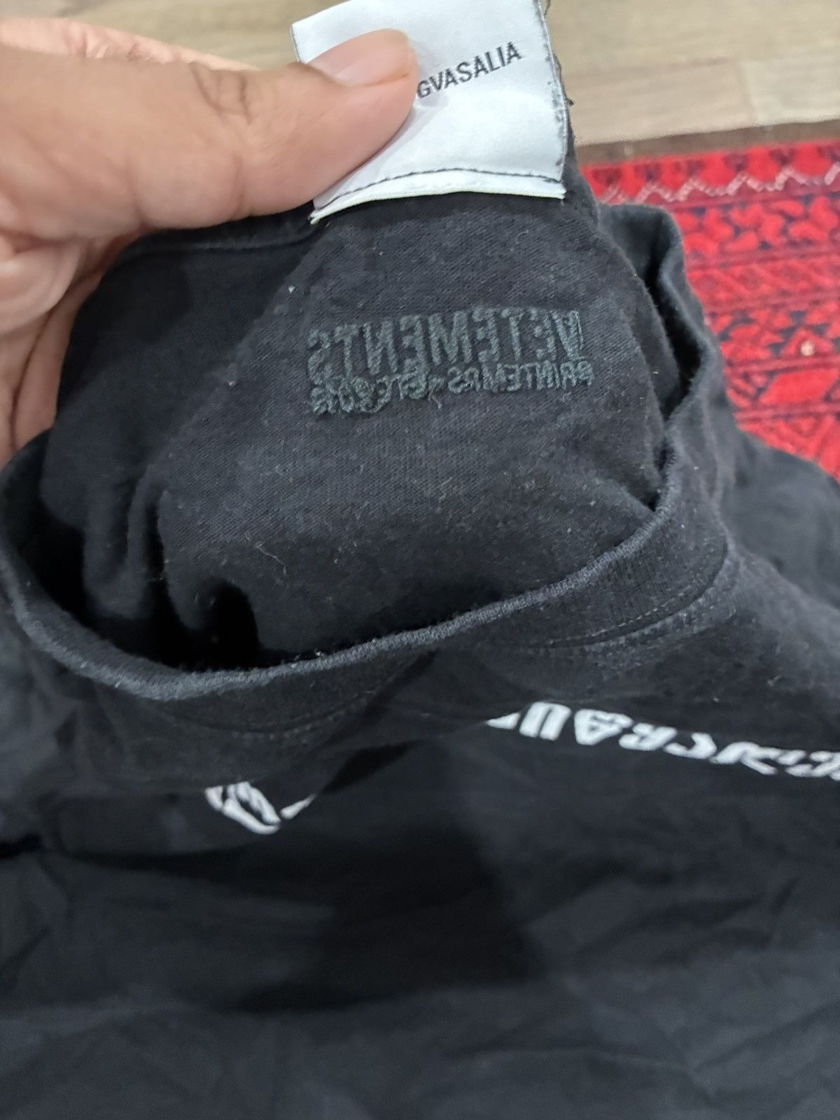 Vetements Vetements god forgive us tee Size US S / EU 44-46 / 1 - 3 Thumbnail