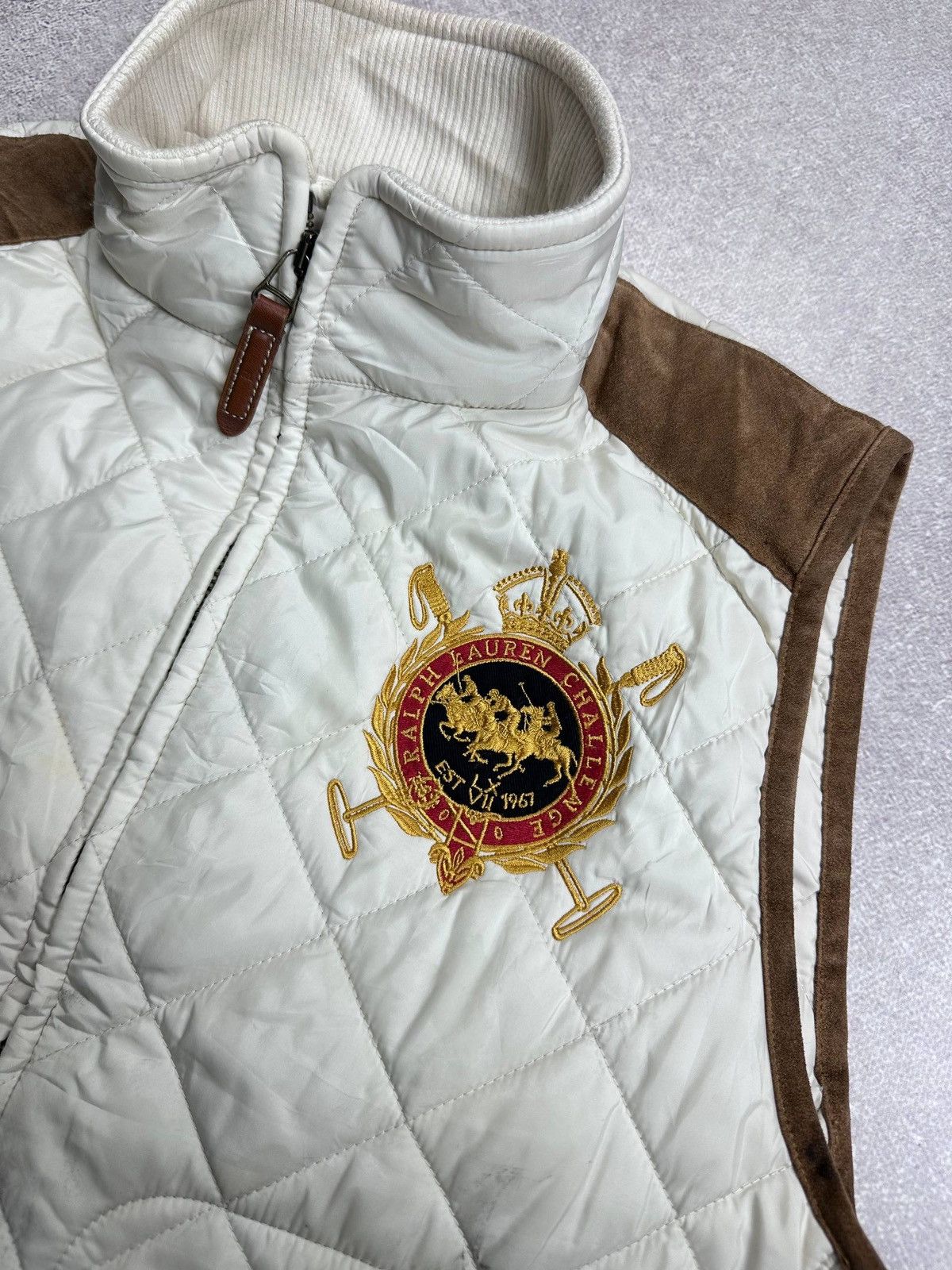 Polo Ralph Lauren Vintage Polo Ralph Lauren Sport Womans Plaid Vest L Size L / US 10 / IT 46 - 3 Thumbnail