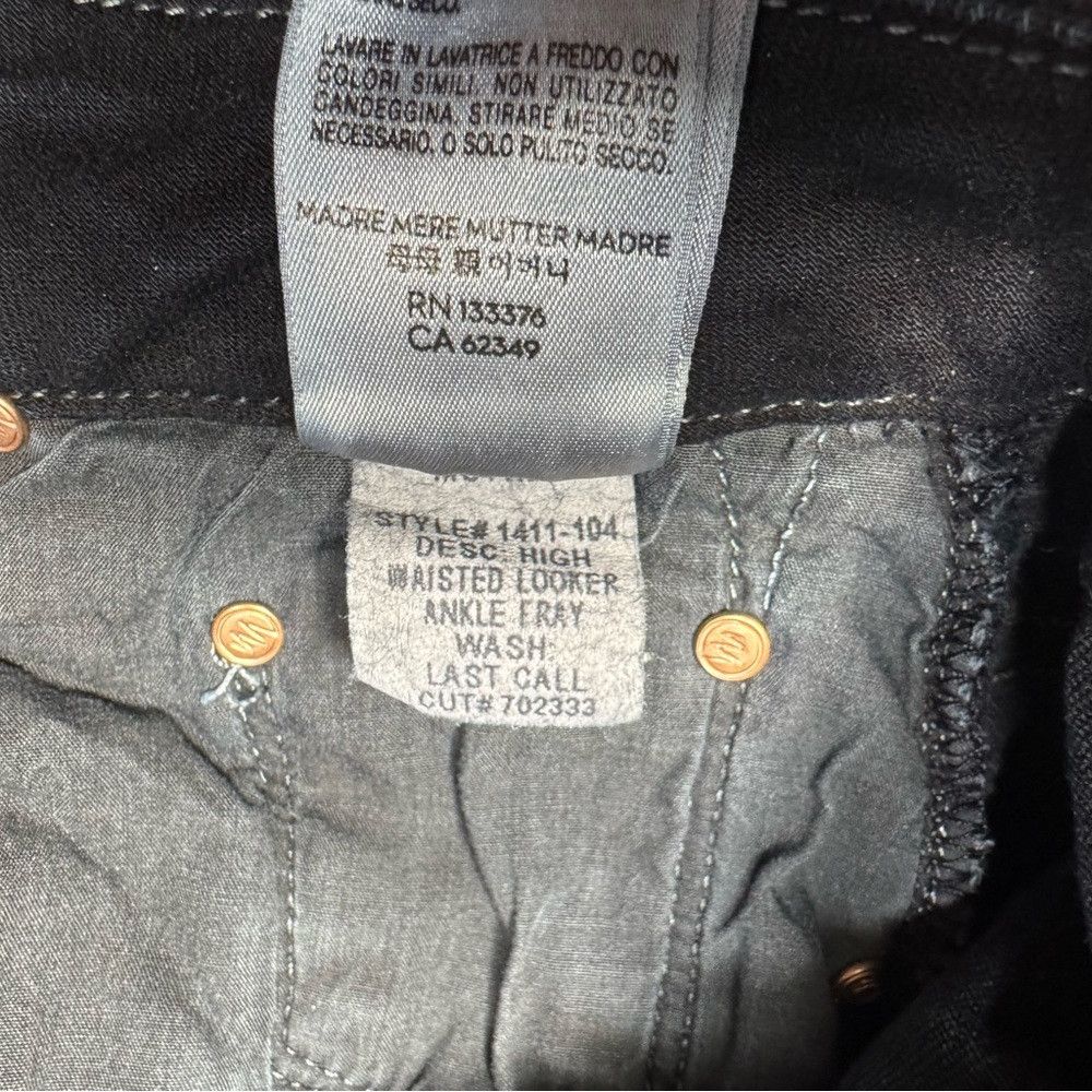 MOTHER MOTHER The Looker High Waisted Ankle Fray Last Call Jeans S Size 26" / US 2 / IT 38 - 7 Thumbnail