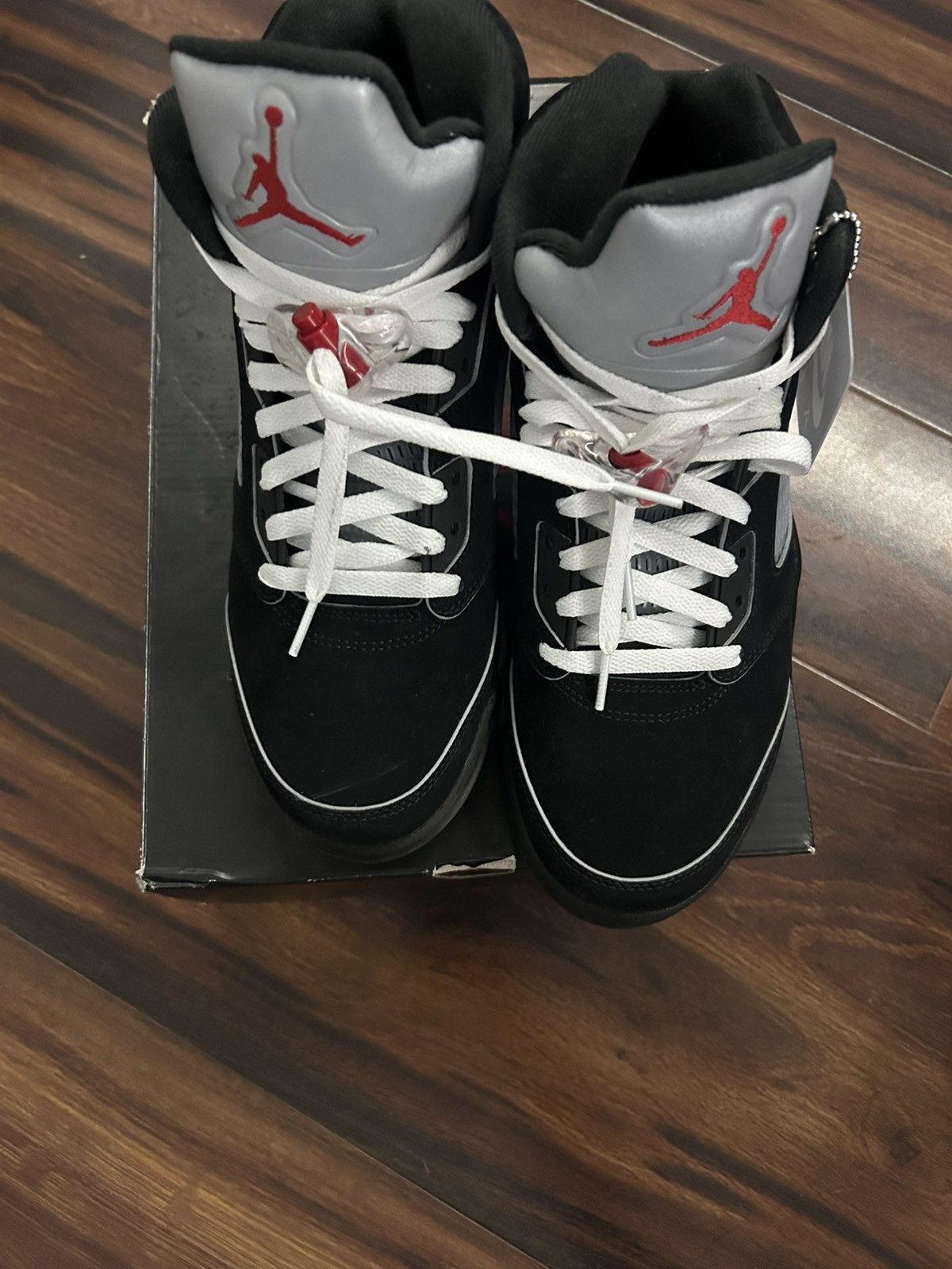 NIKE AIR JORDAN BLACK METALLIC SIZE 9