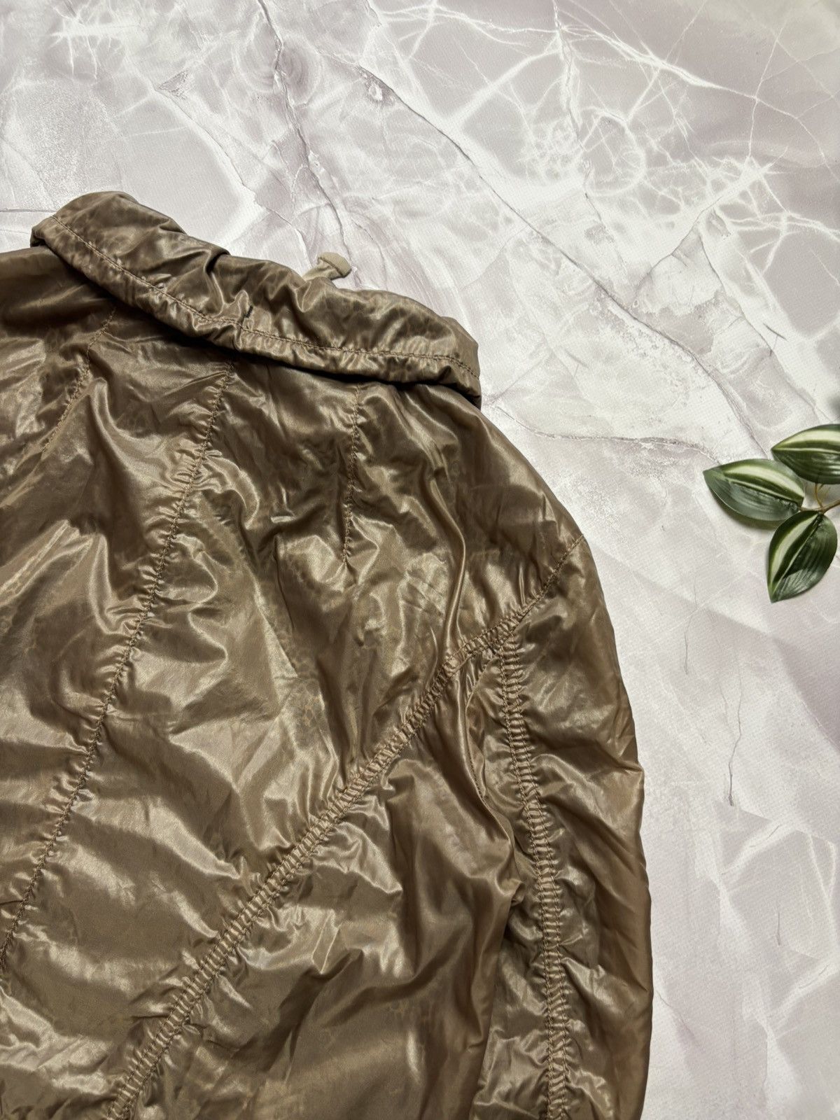 Other Marc Cain Reversible Nylon Jacket Brown / Leopard Print Size M / US 6-8 / IT 42-44 - 9 Thumbnail