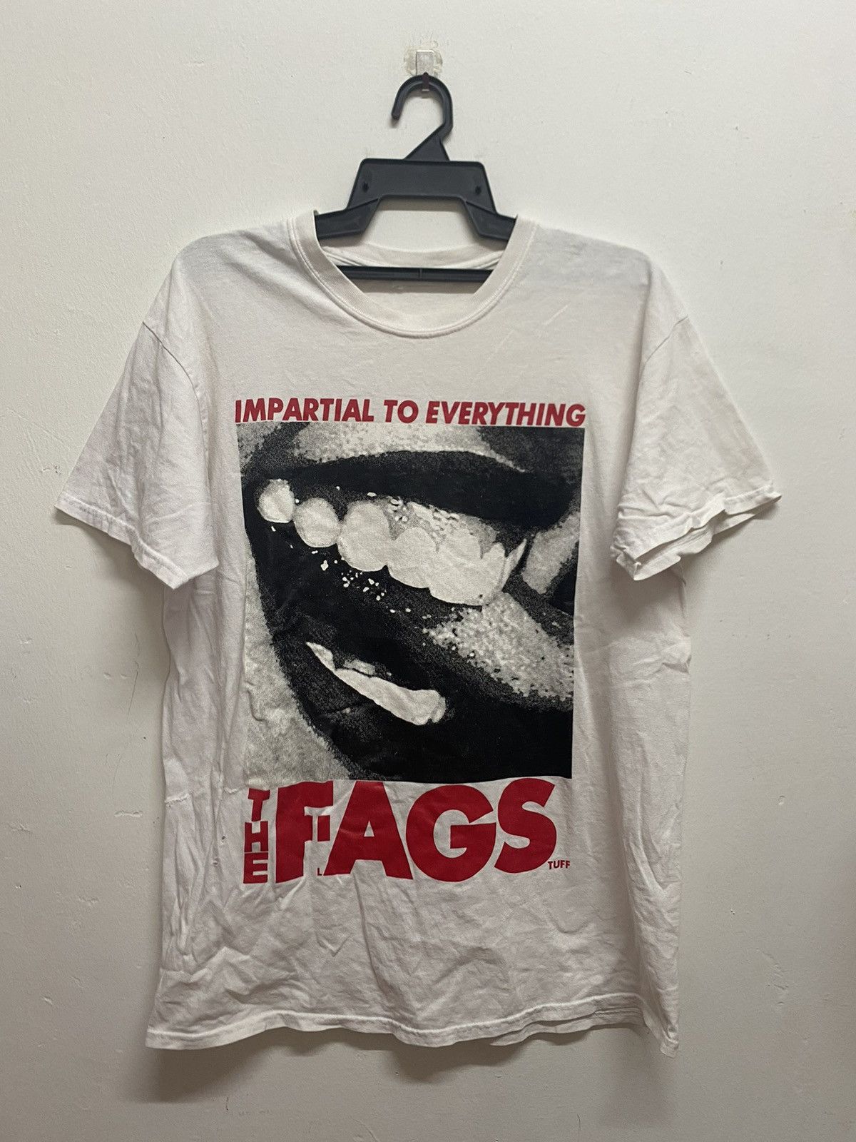 Flagstuff × Japanese Brand Flagstuff The Flaming Lips Fag Distressed Thrash Tee Size US L / EU 52-54 / 3 - 1 Thumbnail