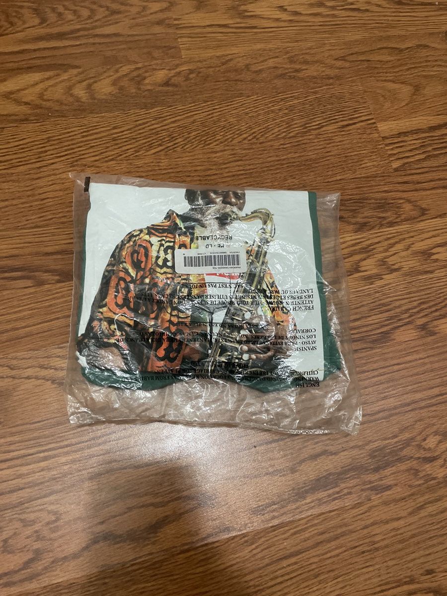 image of Supreme Pharaoh Sanders Tee Green, Men's (Size Medium)