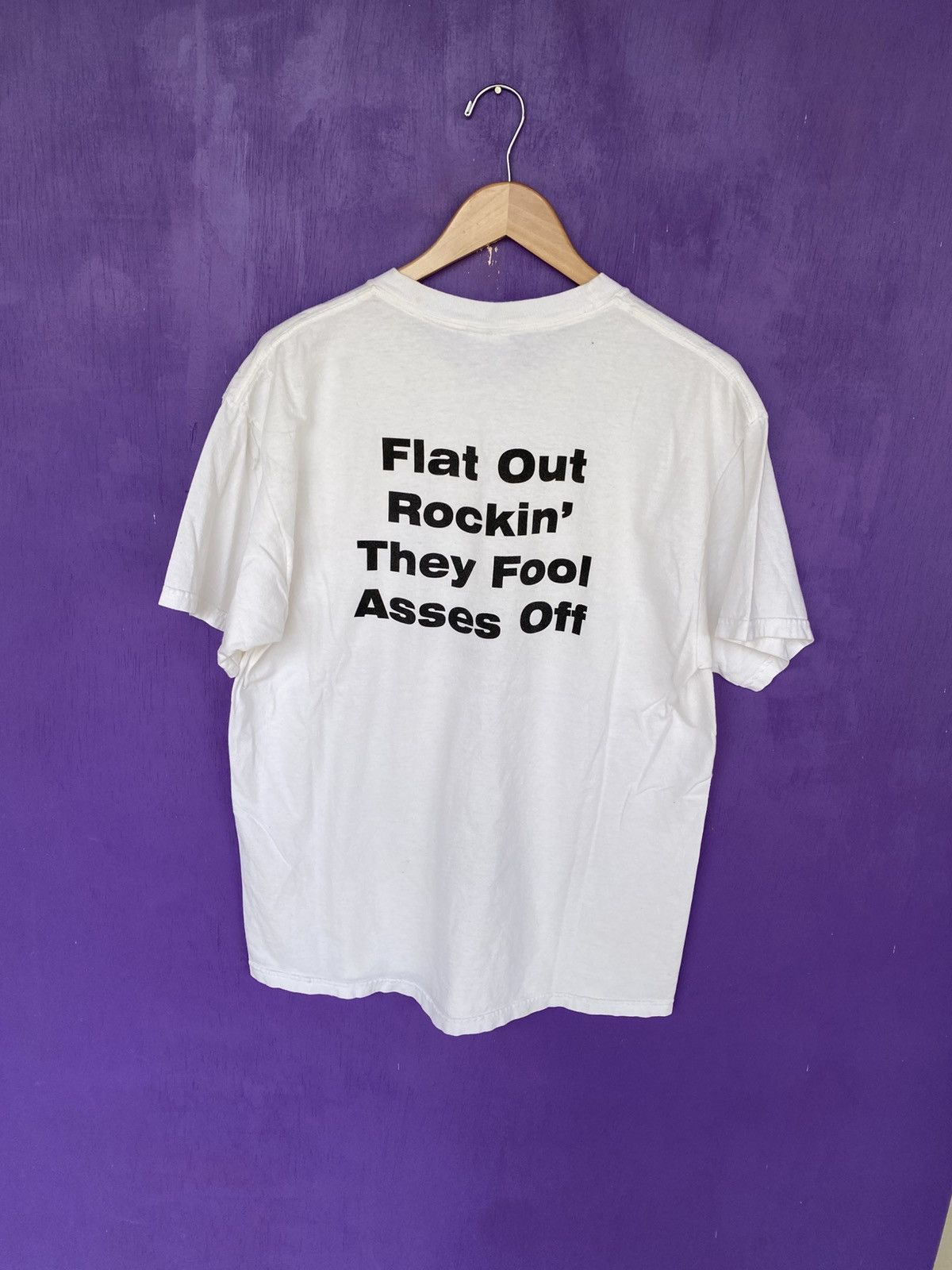 Other Vintage 90s Dash kicks A** flat out rockin t-shirt Size US L / EU 52-54 / 3 - 2 Thumbnail