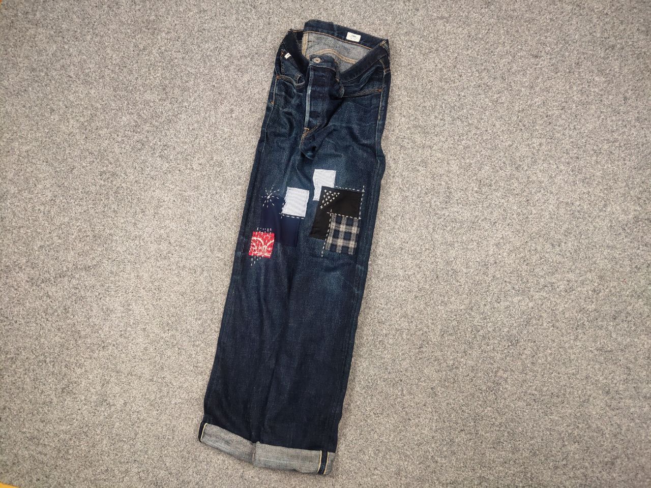 Edwin Vintage Edwin Japan Made Embroidered Selvedge Denim Jeans Size US 34 / EU 50 - 3 Thumbnail