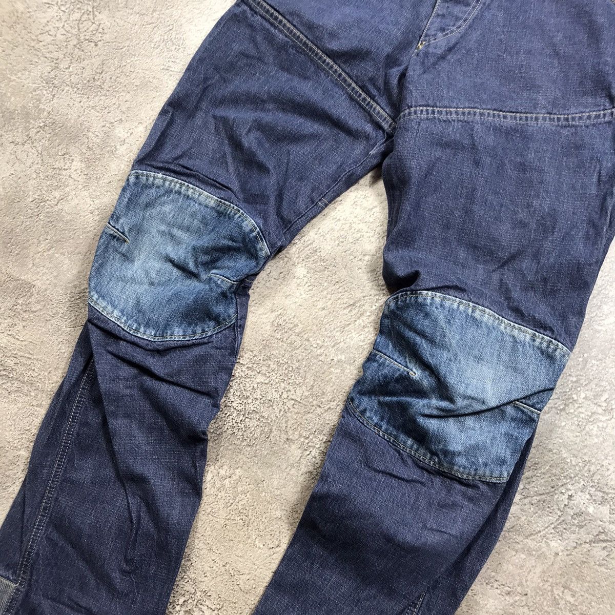 Vintage Vintage 90s G-Star Raw Baggy Distressed Jeans Grunge Logo 29 Size US 29 - 3 Thumbnail