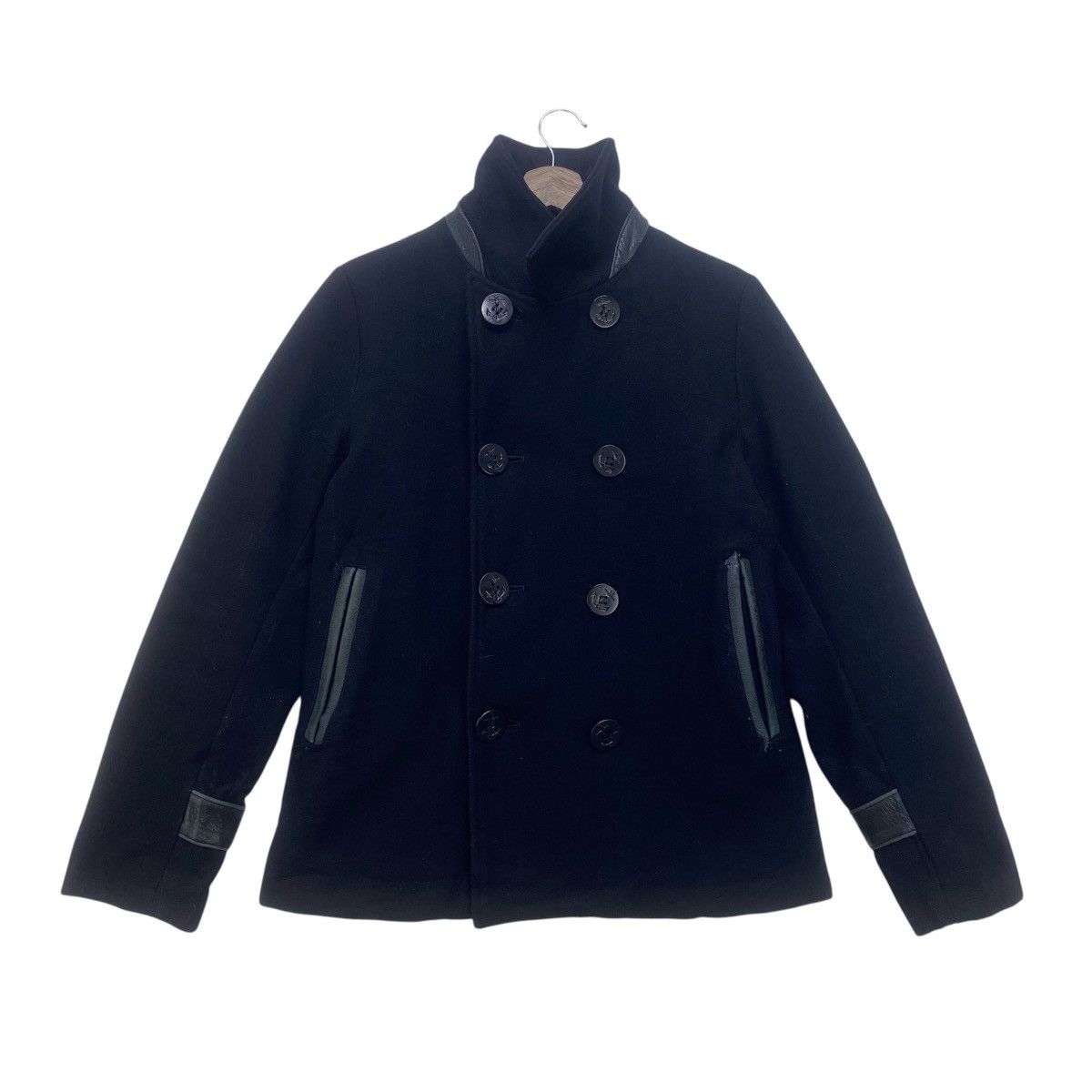 FDMTL Scanner Fundamental FDMTL Street Fashion Leather Wool Coat Size US XS / EU 42 / 0 - 1 Thumbnail