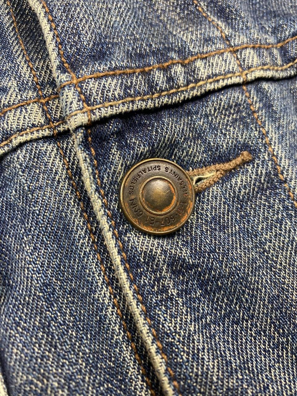 Allsaints Allsaints Selvedge Denim Vest Trucker Jacket Faded Biker Size US M / EU 48-50 / 2 - 7 Thumbnail
