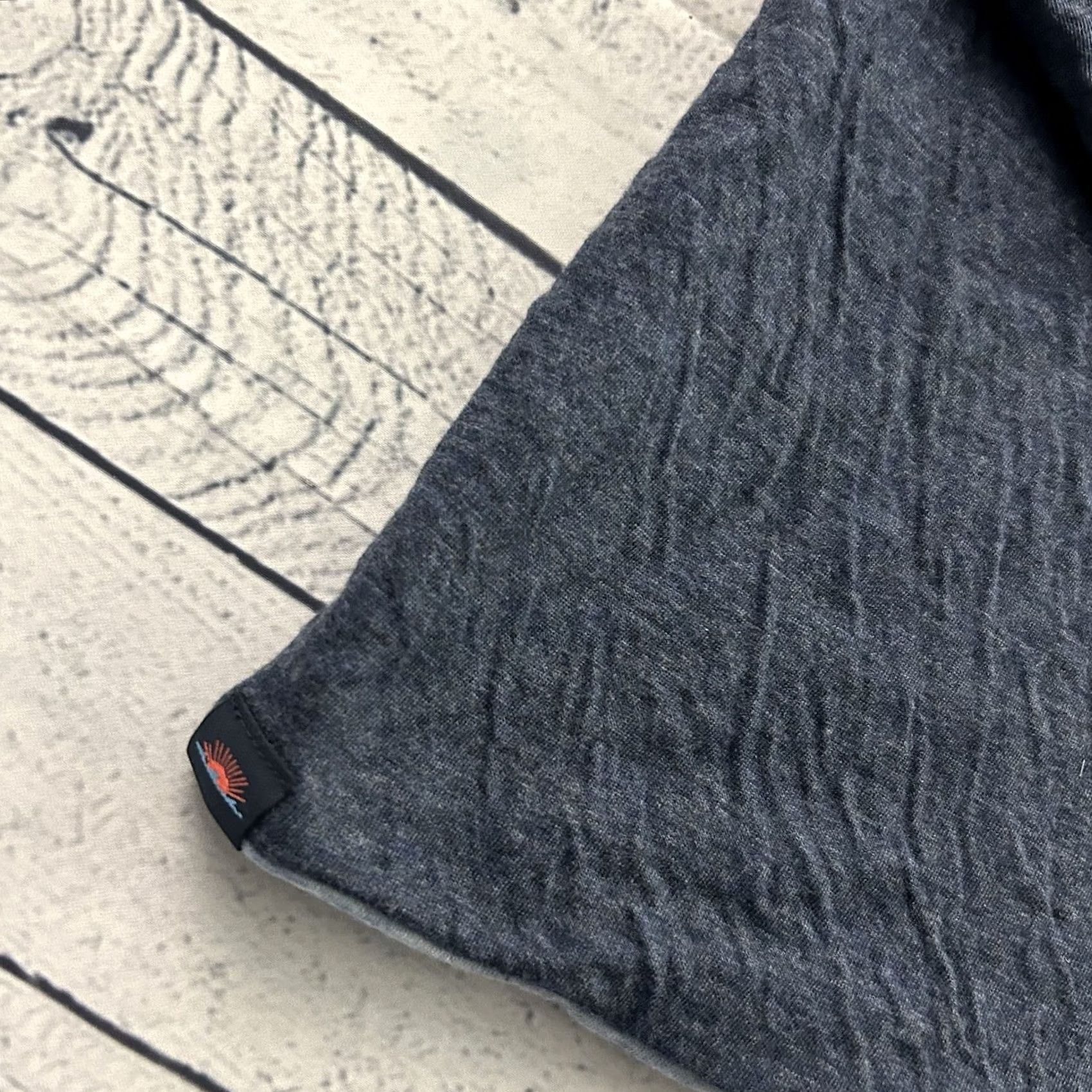 Faherty Faherty Reversible Hoodie Mens Hoodie Blue Size M Sweatshirt Shirt Pullover Size US M / EU 48-50 / 2 - 2 Thumbnail