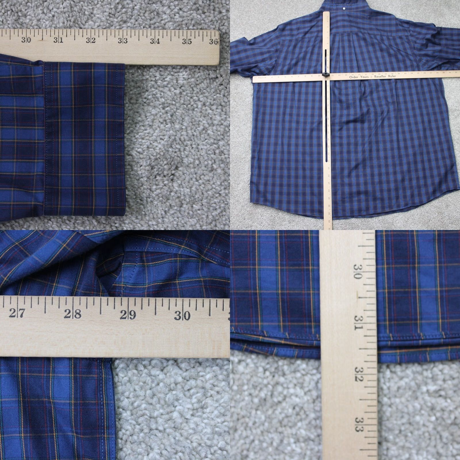 Vintage Duluth Shirt Mens 2XL Blue Plaid Relaxed Fit Long Sleeve Button-Up Casual Workwear Shirt Size US XXL / EU 58 / 5 - 8 Thumbnail