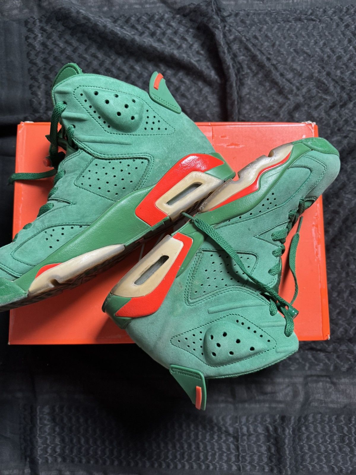 Jordan Brand Air jordan 6 retro nrg green Size US 8.5 / EU 41-42 - 2 Thumbnail