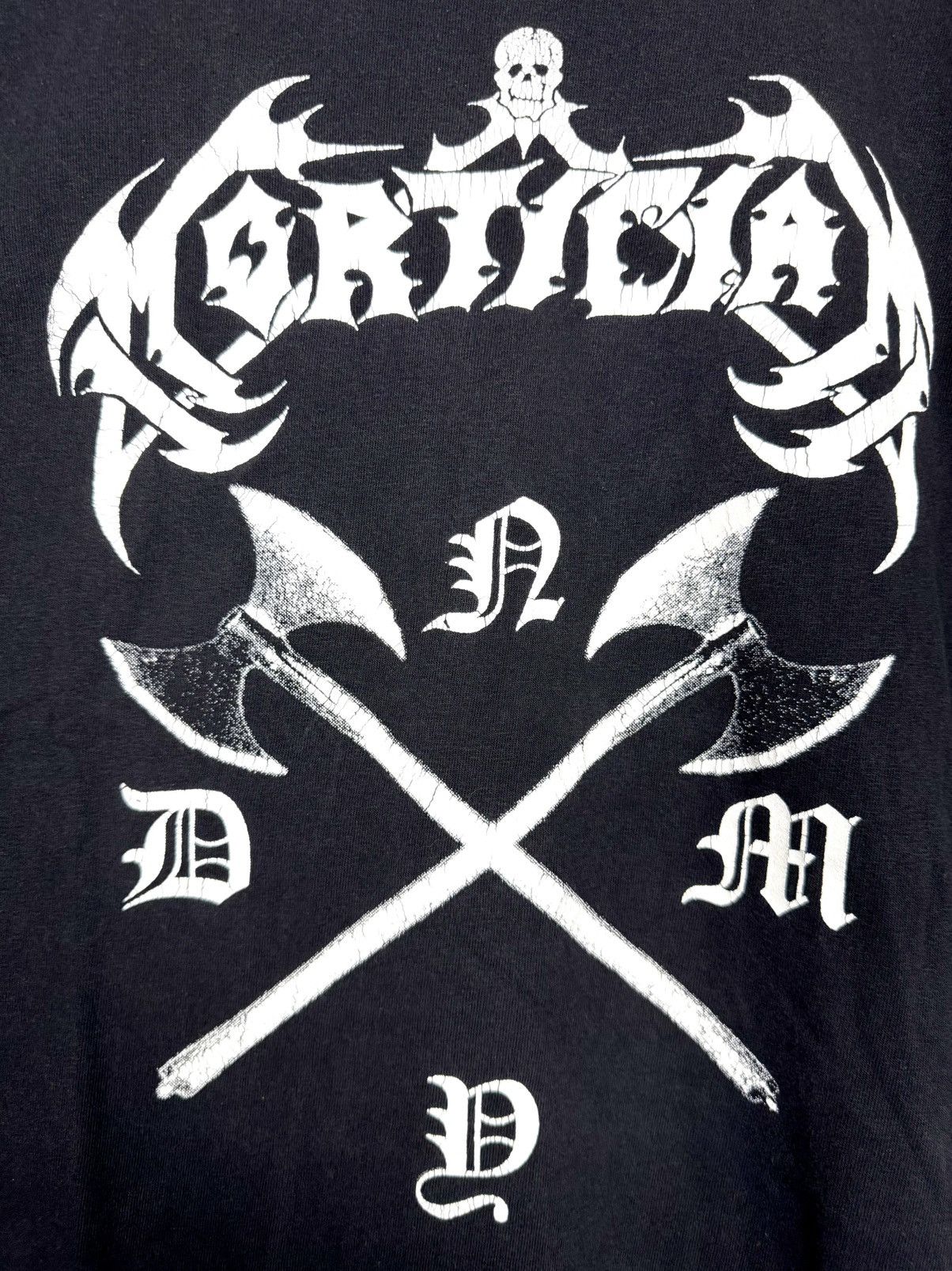 Vintage Mortician NYDM New York Death Metal 00s Official T-shirt Size US XL / EU 56 / 4 - 2 Thumbnail