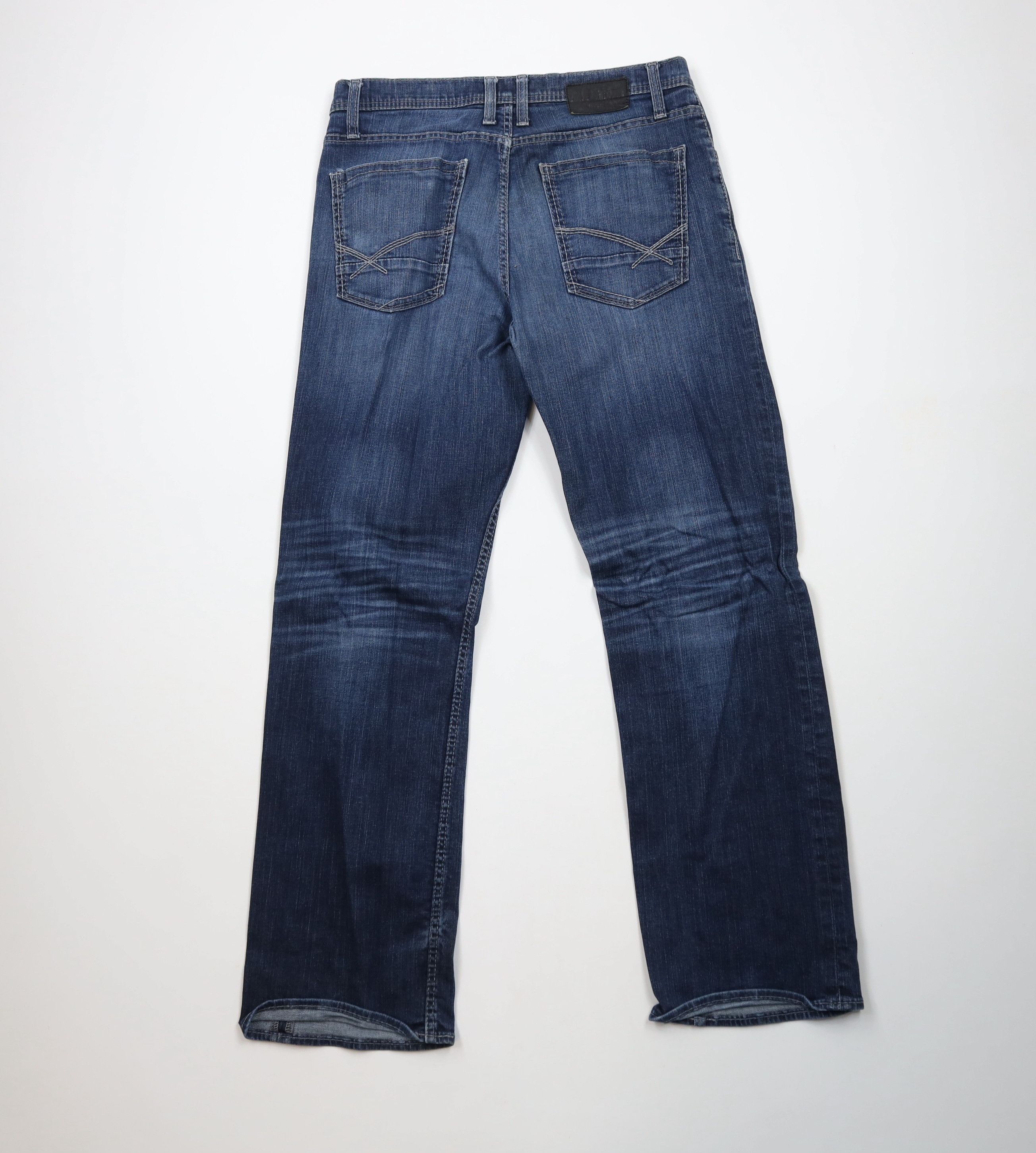 Vintage Buckle BKE Stitch Jake Stretch Bootleg Denim Jeans Blue Size US 34 / EU 50 - 10 Thumbnail