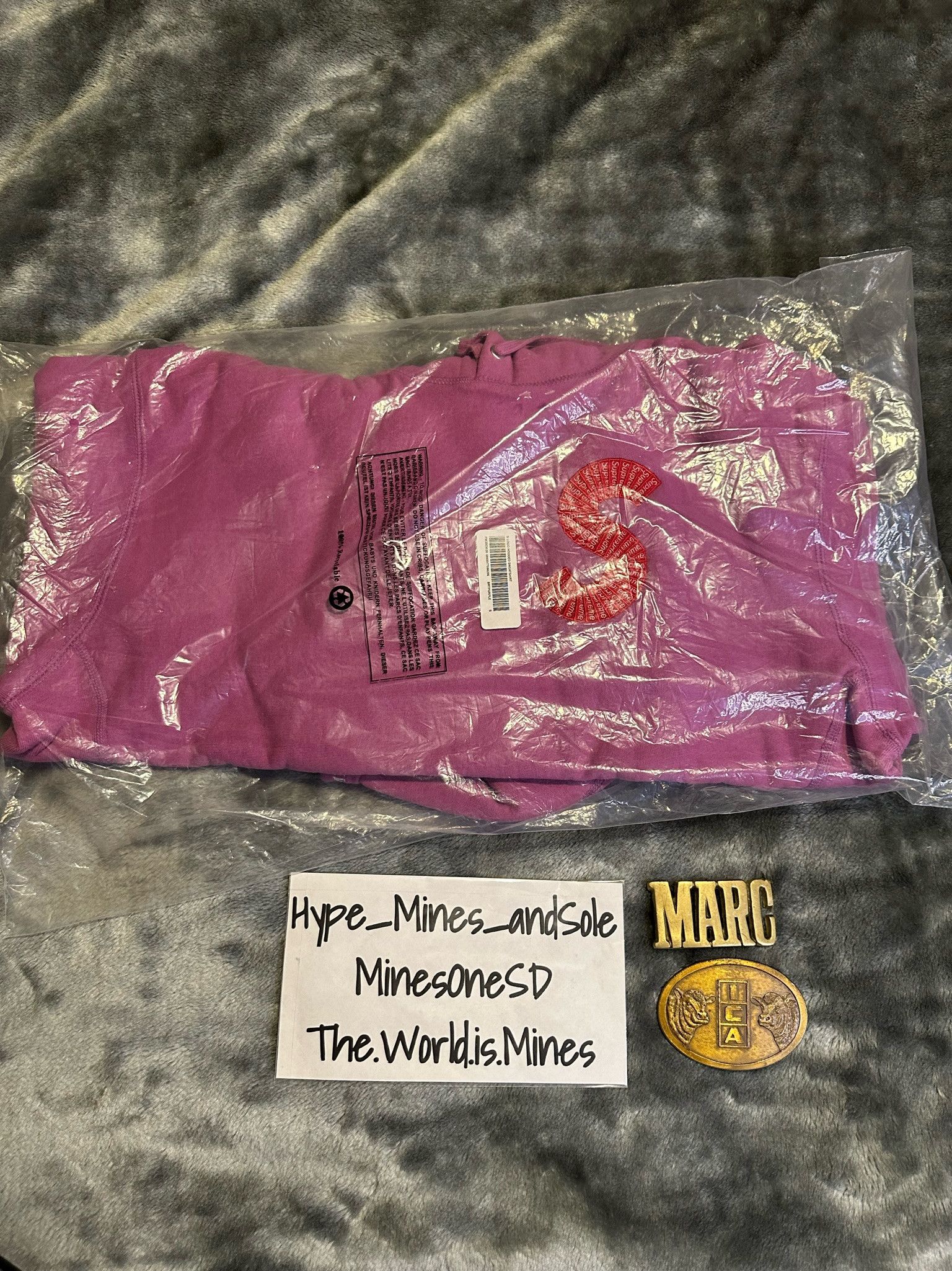 Supreme NWT Supreme S Logo Hooded Sweatshirt - FW20 - Small Size US S / EU 44-46 / 1 - 2 Thumbnail