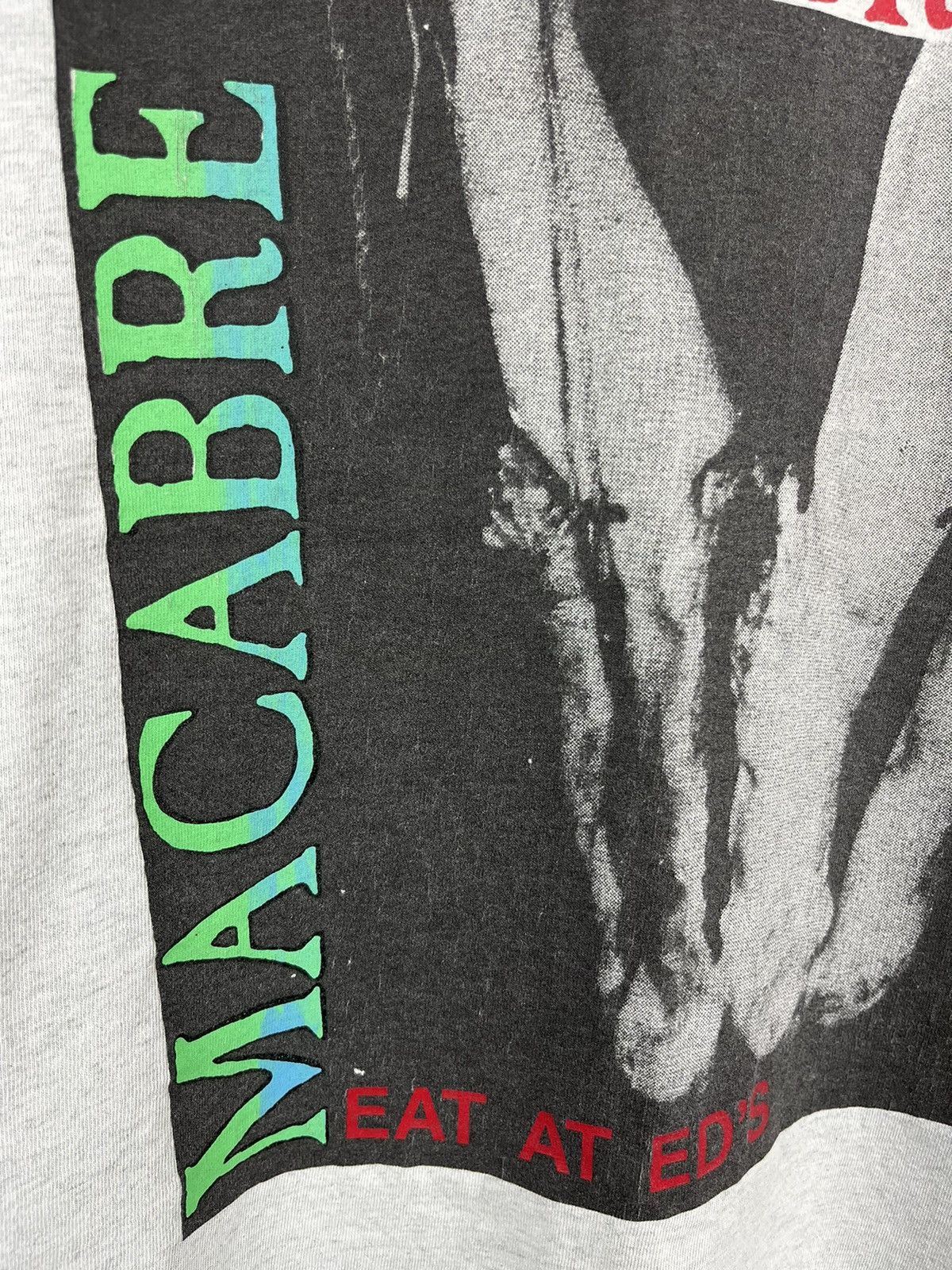 Band Tees × Vintage 90s Macabre Ed Gein Eat At Ed’s Vintage T-shirt Size US XL / EU 56 / 4 - 8 Thumbnail