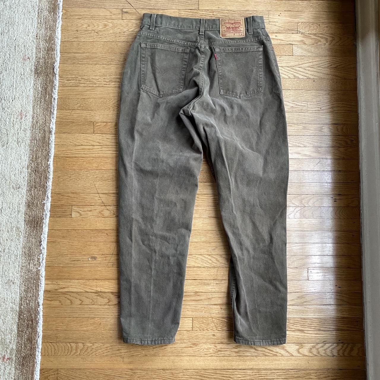 Levi's Levi Green/Brown jeans Size US 28 / EU 44 - 4 Thumbnail