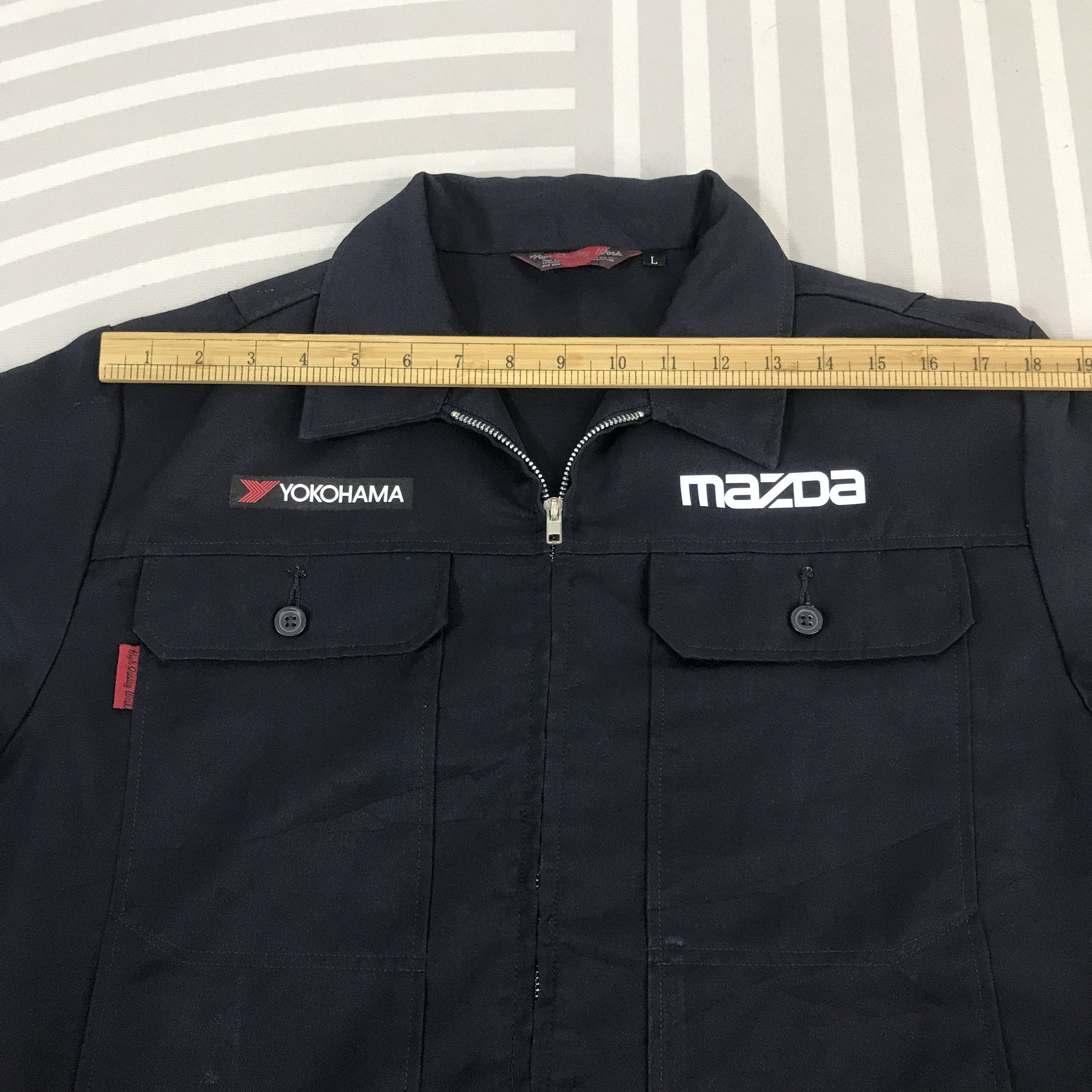 Sports Specialties Vtg Mazda X Yokohama Japan Racing Custom Motorsport Jacket Size US L / EU 52-54 / 3 - 6 Thumbnail