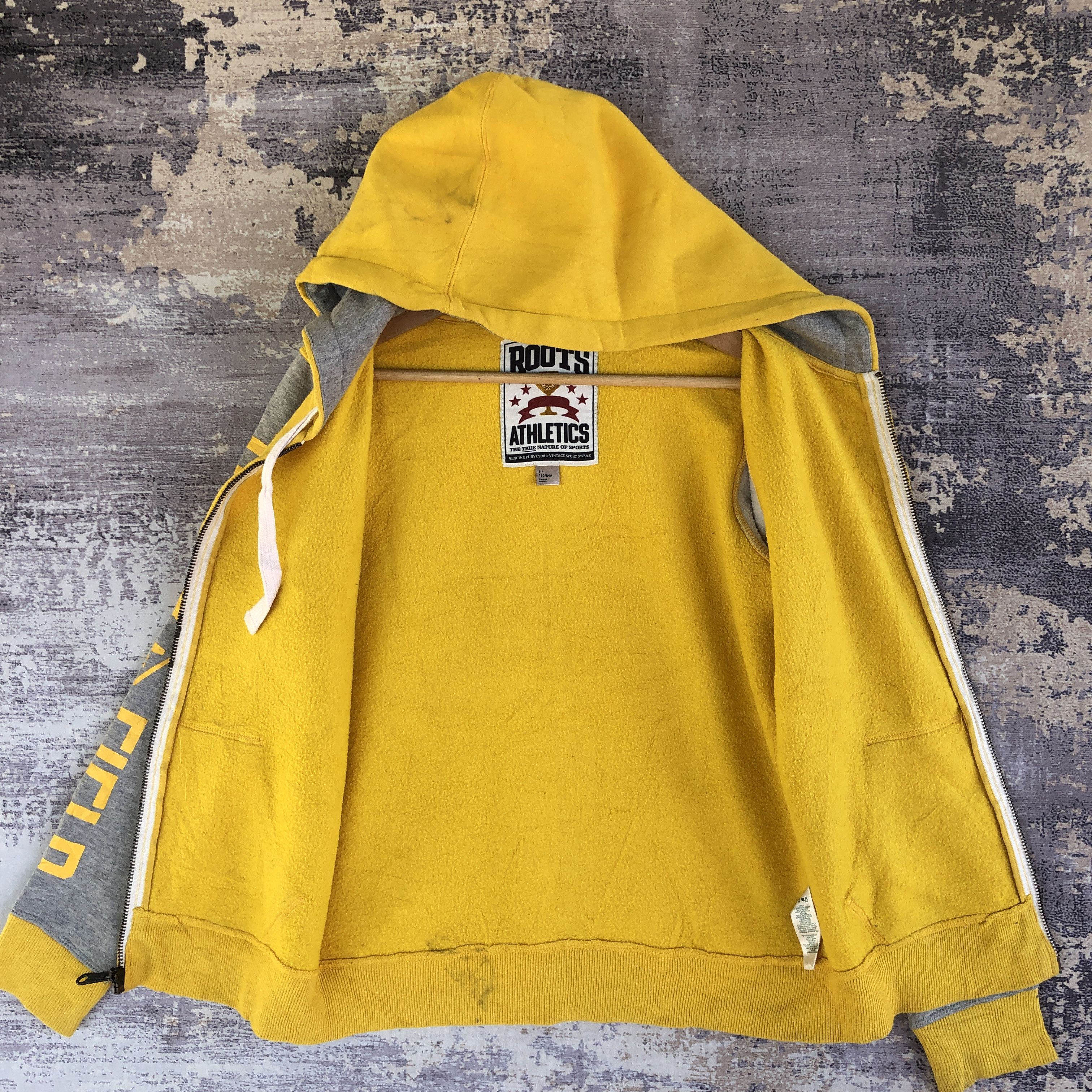 Japanese Brand × Vintage Y2K Roots Athletics Varsity Sweater Japanese Sweatshirt Size US S / EU 44-46 / 1 - 9 Thumbnail