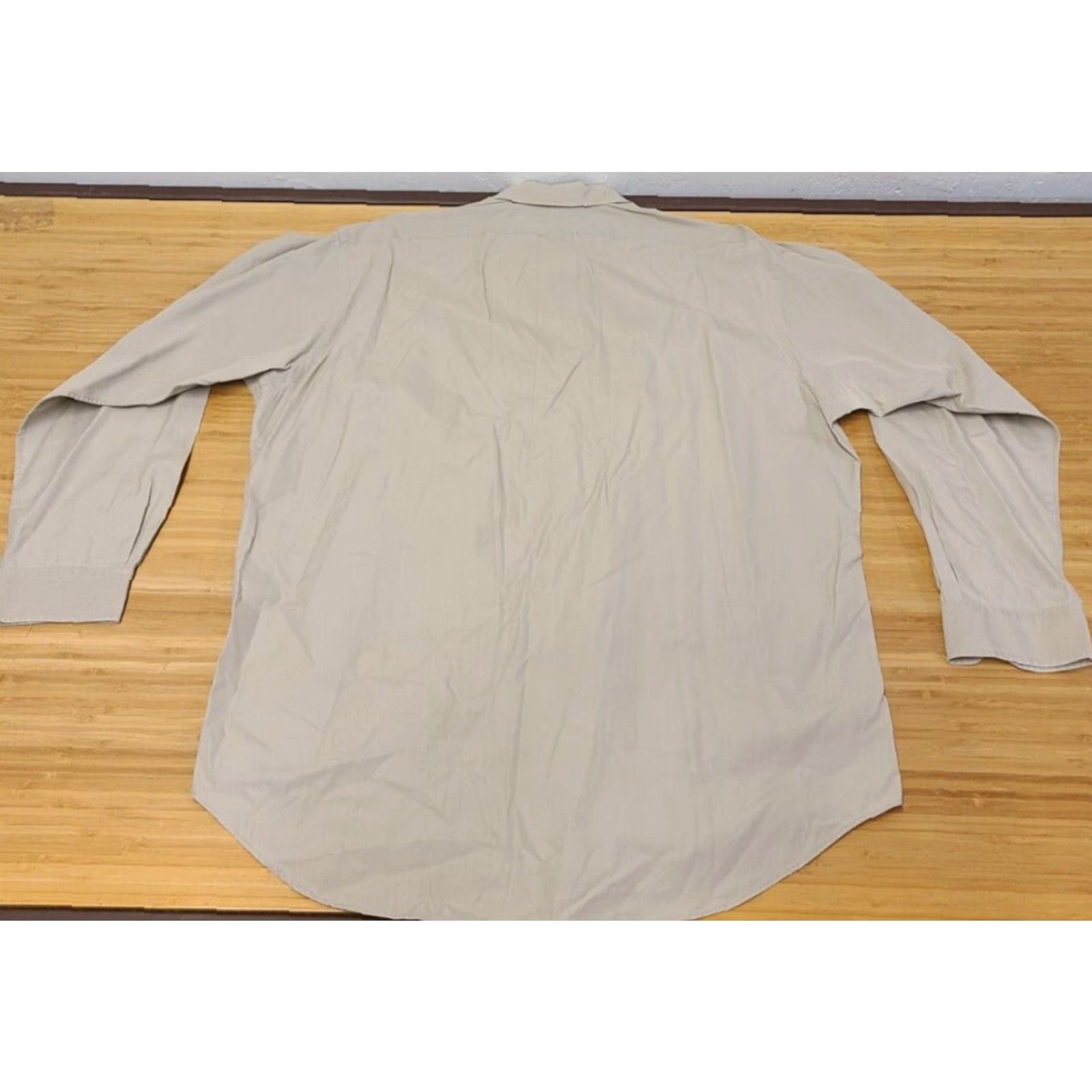 Polo Ralph Lauren Polo Ralph Lauren Shirt Men Beige L Long Sleeve Button-Down Knit Cotton Embroidered Logo Classic Casual Business Size US L / EU 52-54 / 3 - 7 Thumbnail