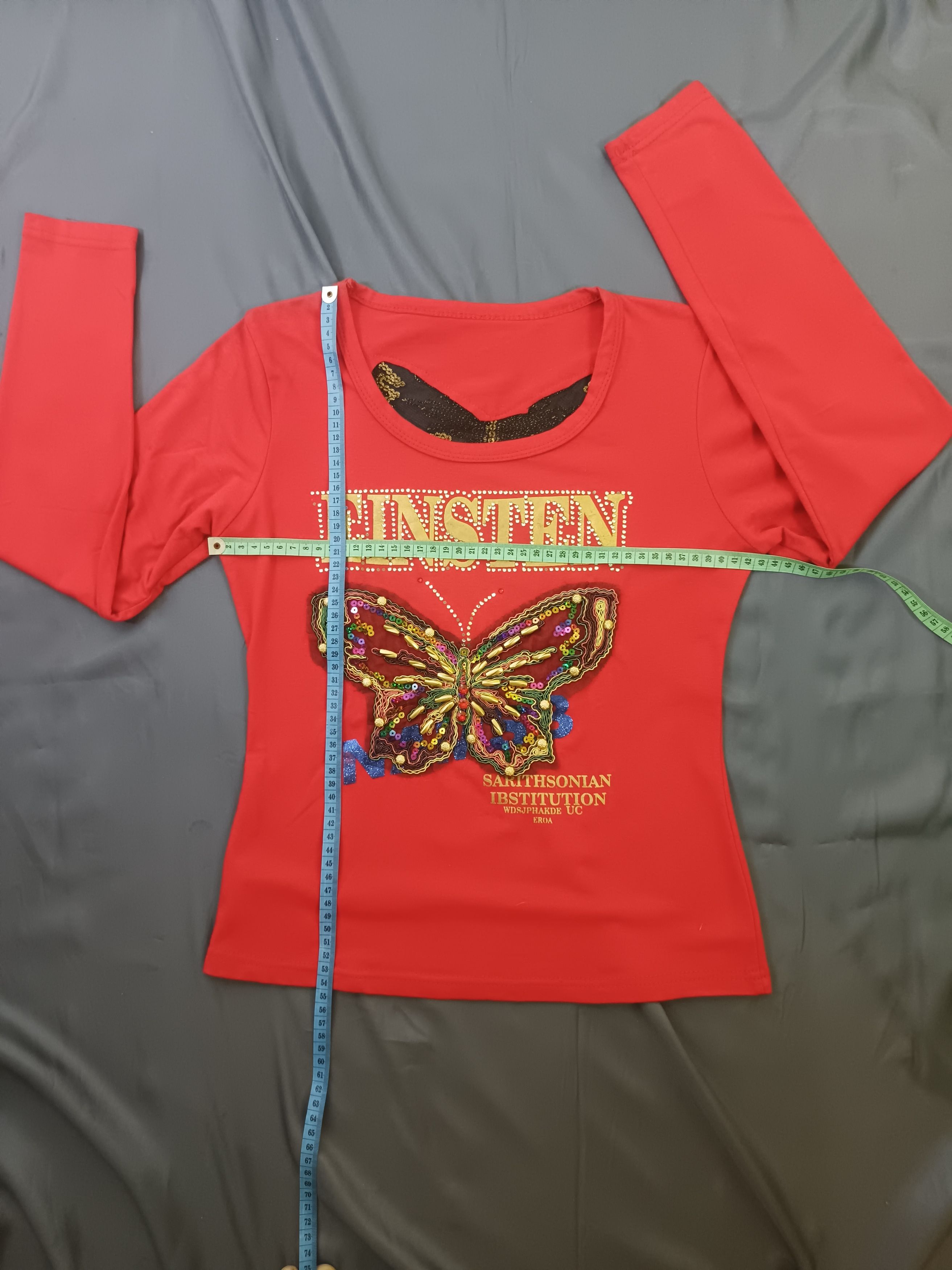 Beauty Beast × Hysteric Glamour × Japanese Brand EINSTEN Rhinestone Butterfly Embroidery *NO TAG* Size US M / EU 48-50 / 2 - 7 Thumbnail