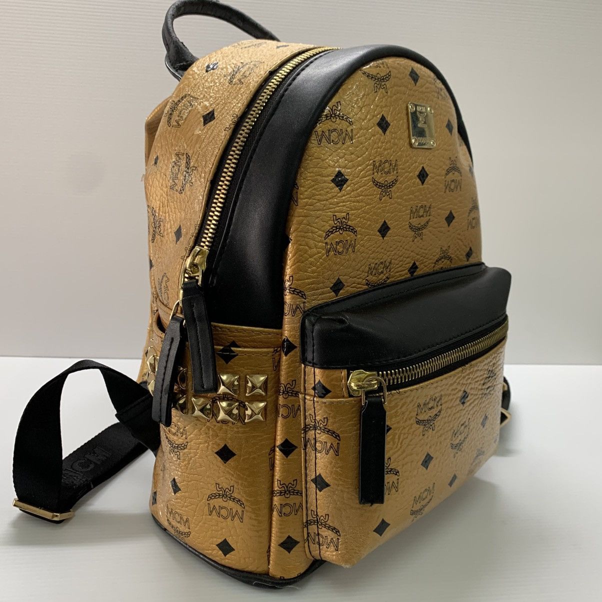 MCM MCM Monogram Medium Backpack Limted Bag Size ONE SIZE - 2 Thumbnail