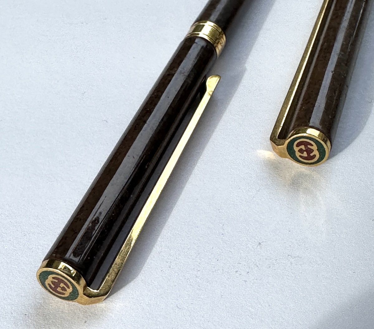 Gucci Vintage GUCCI Lighter, 2 Pens, and Pen Holder Set Size ONE SIZE - 8 Thumbnail