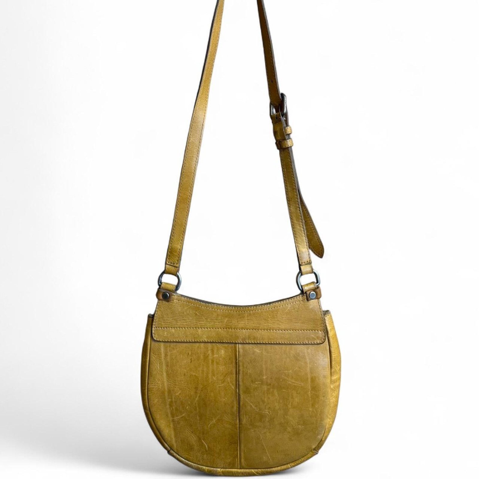 Frye Frye Lucy Leather Saddle Crossbody Bag Size ONE SIZE - 3 Thumbnail