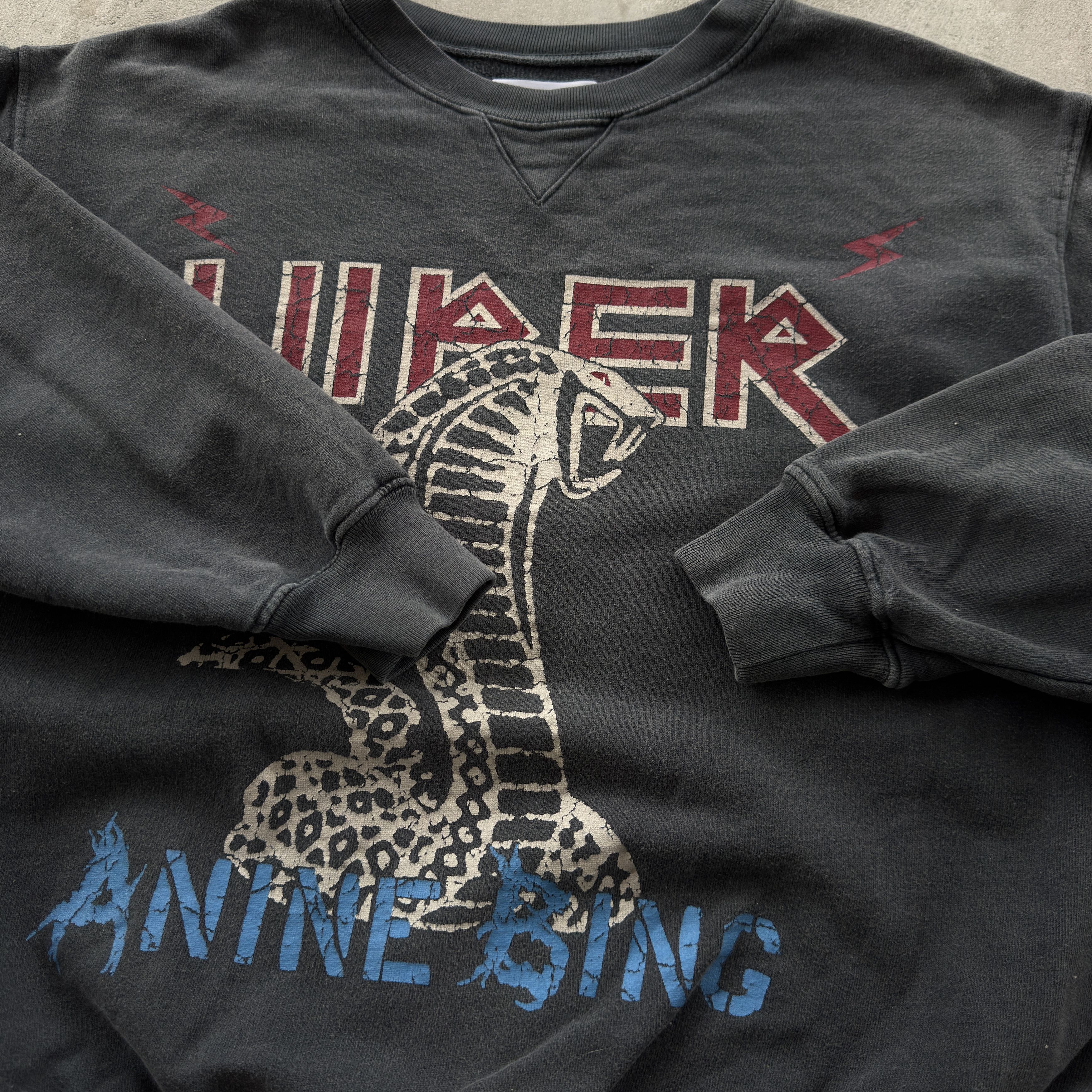 Vintage Vintage 90s Anine Bing Viper Crewneck Sweatshirt Size US XS / EU 42 / 0 - 4 Thumbnail