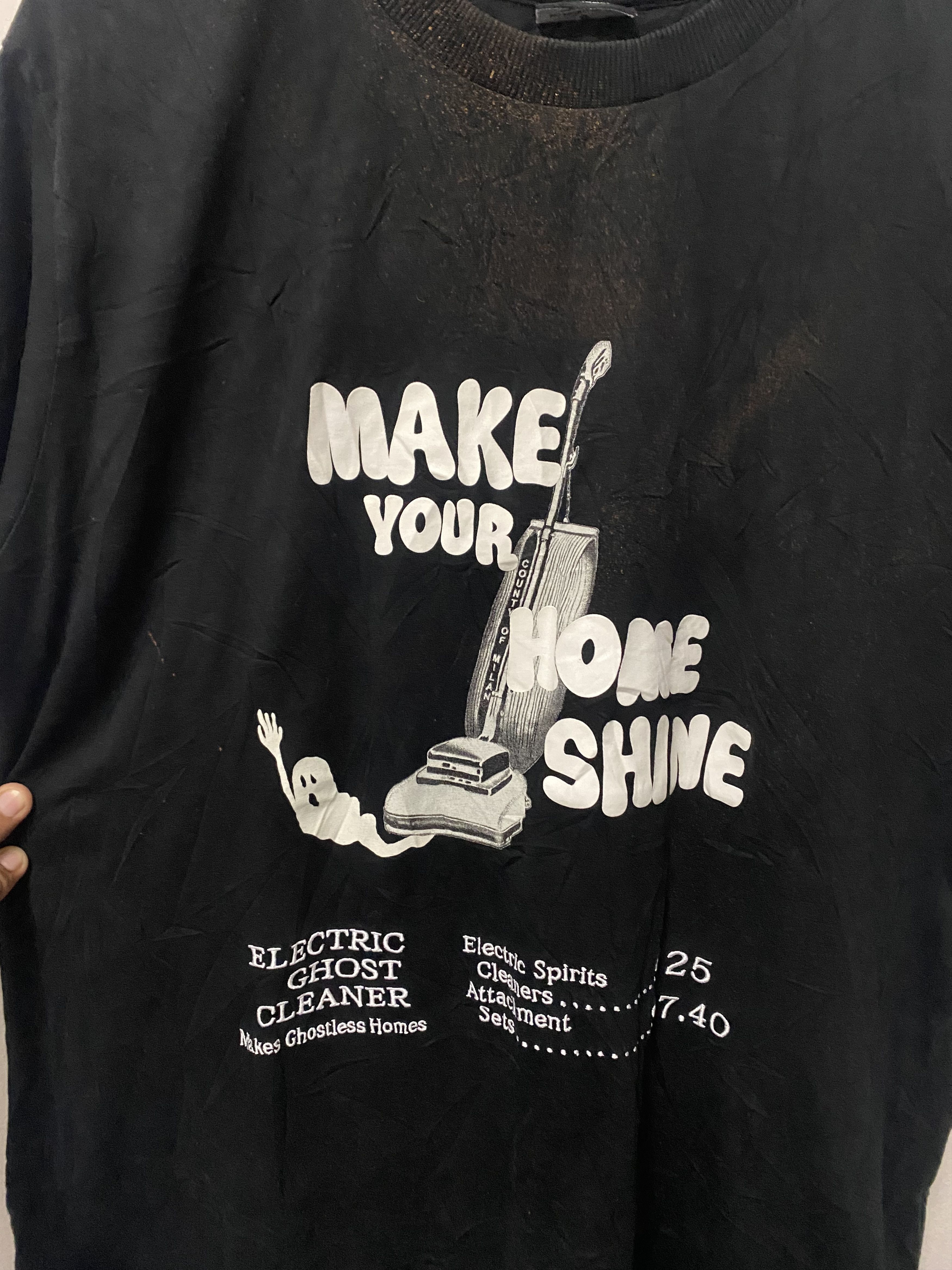 Marcelo Burlon FW19 MARCELO BURLON "Make Your Home Shine" Ghost Tee Size M Size US M / EU 48-50 / 2 - 4 Thumbnail