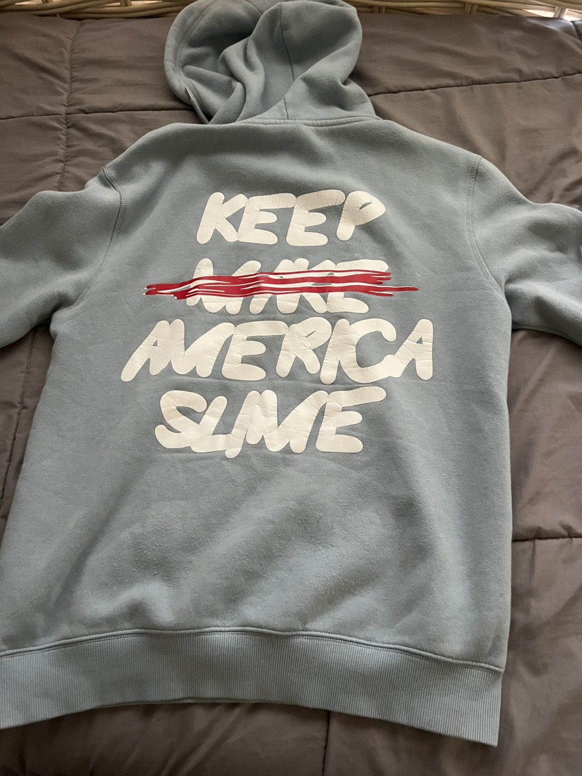 Designer MAKE AMERICA SLIME AGAIN HOODIE Size US M / EU 48-50 / 2 - 3 Thumbnail