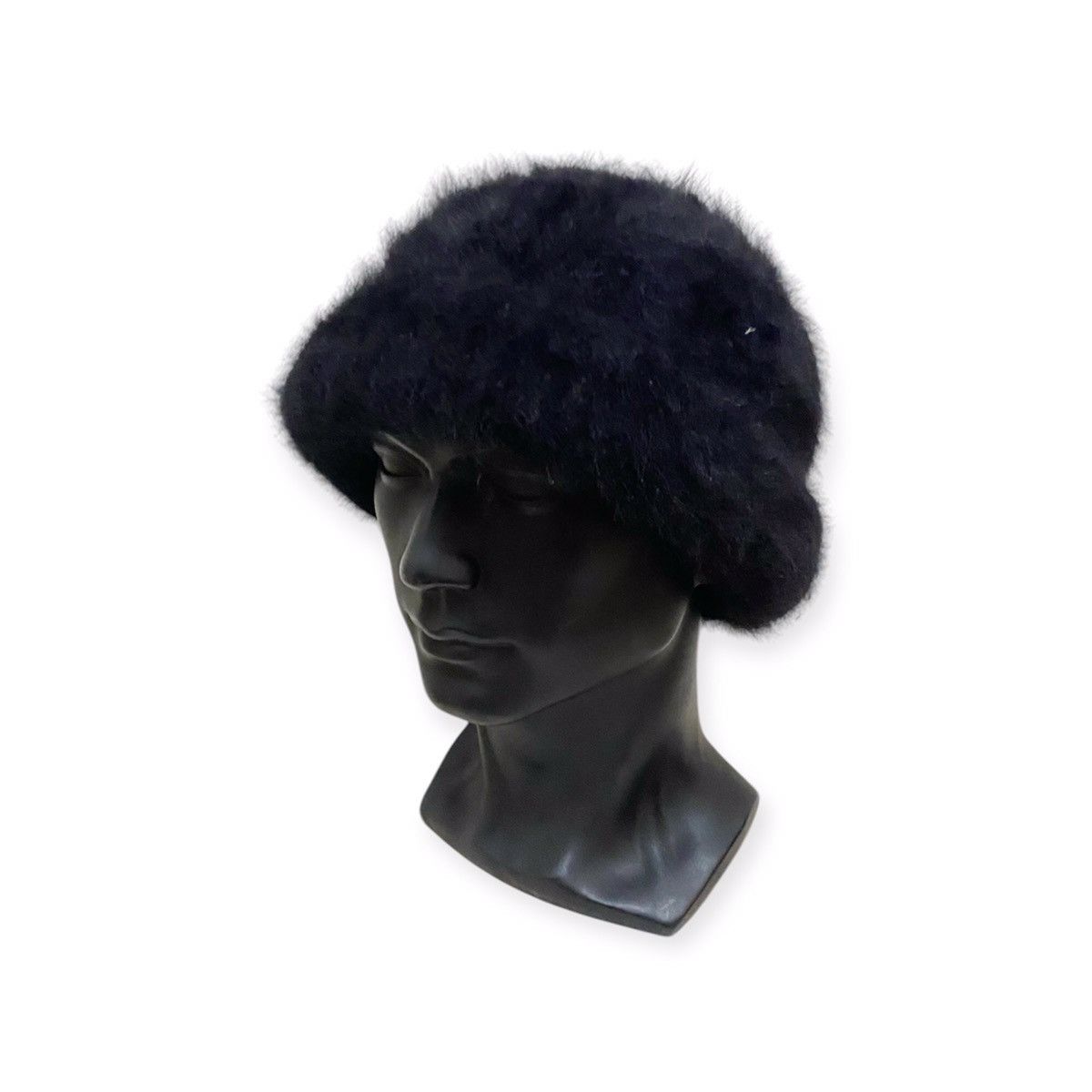 Japanese Brand Plain Fur Fleece Beanie Hat