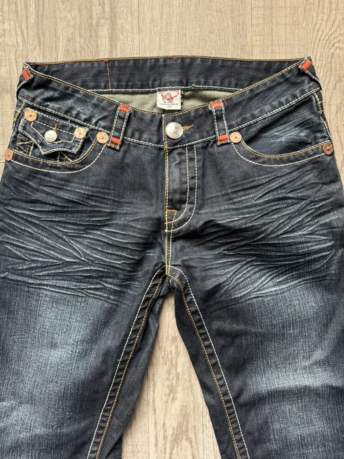 True Religion × Vintage True Religion Jeans Size 32 Size US 32 / EU 48 - 2 Thumbnail
