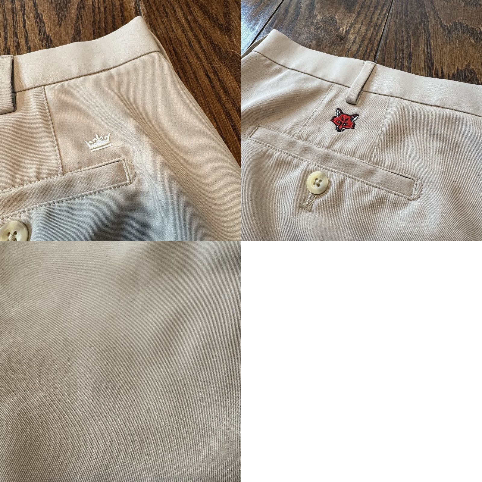 Peter Millar Peter Millar Men's Golf Shorts Size 42 Beige Fox Chapel Golf Club Size US 42 / EU 58 - 8 Thumbnail
