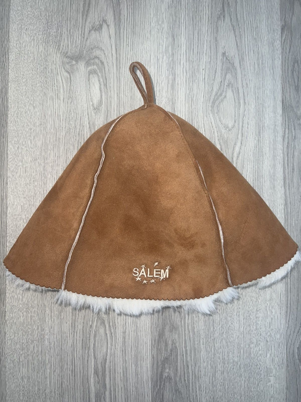 S4LEM Sheepskin Sauna Hat Size ONE SIZE - 1 Thumbnail