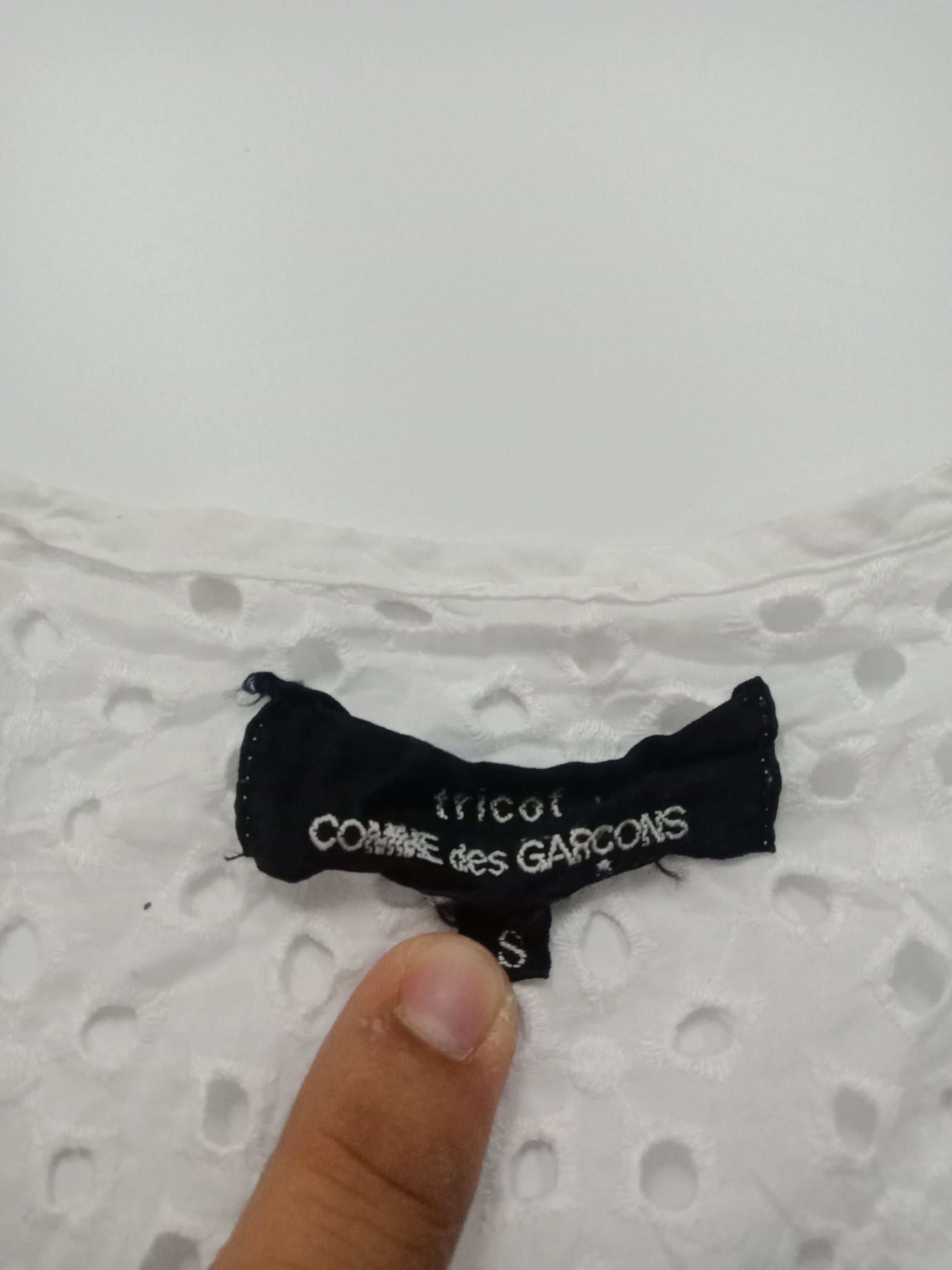 Tricot Comme des Garcons AD2007 CDG Tricot Lace #A Size M / US 6-8 / IT 42-44 - 5 Thumbnail