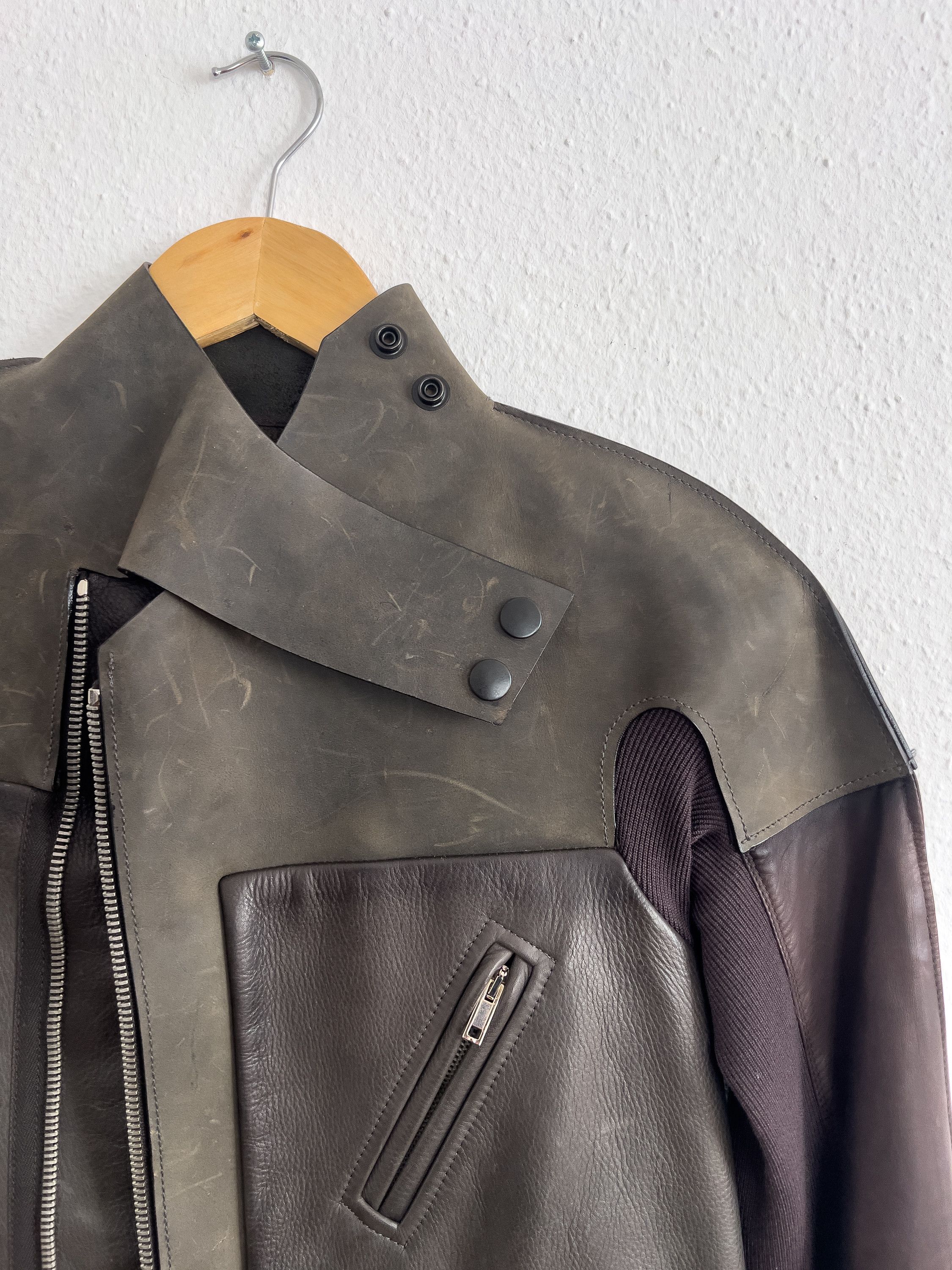 Rick Owens FW11 LIMO Leather Jacket Size XS / US 0-2 / IT 36-38 - 7 Thumbnail