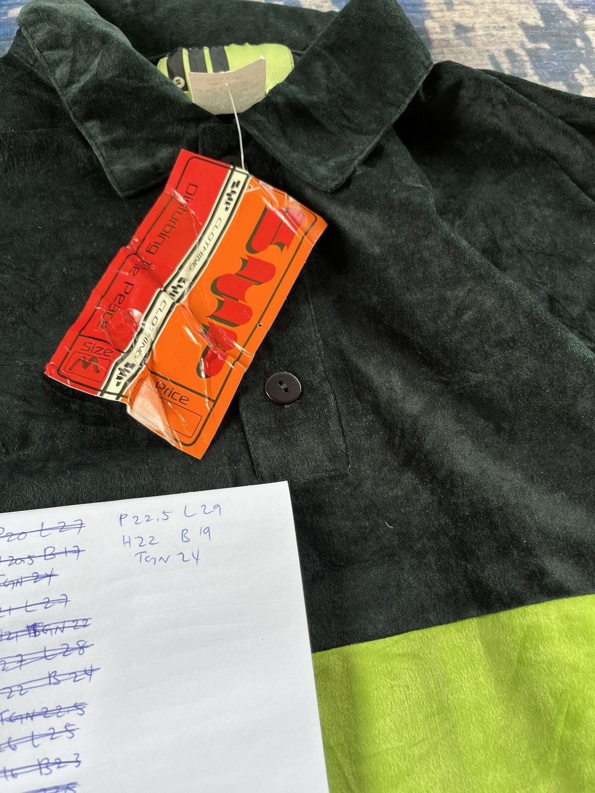 Vintage 🔥DEADSTOCK S.M.P Clothing Long Sleeve Shirts 90s USA Size US M / EU 48-50 / 2 - 6 Thumbnail