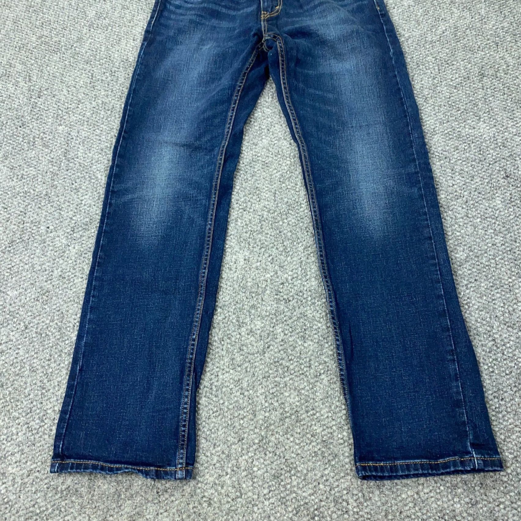 Levi's Levi's Jeans 505 Straight Mens 30x31 Denim Stretch Blue, Regular Fit, 5-Pocket, Zip Fly, Cotton Elastane, 30 Waist Men’s Jeans Size US 30 / EU 46 - 3 Thumbnail